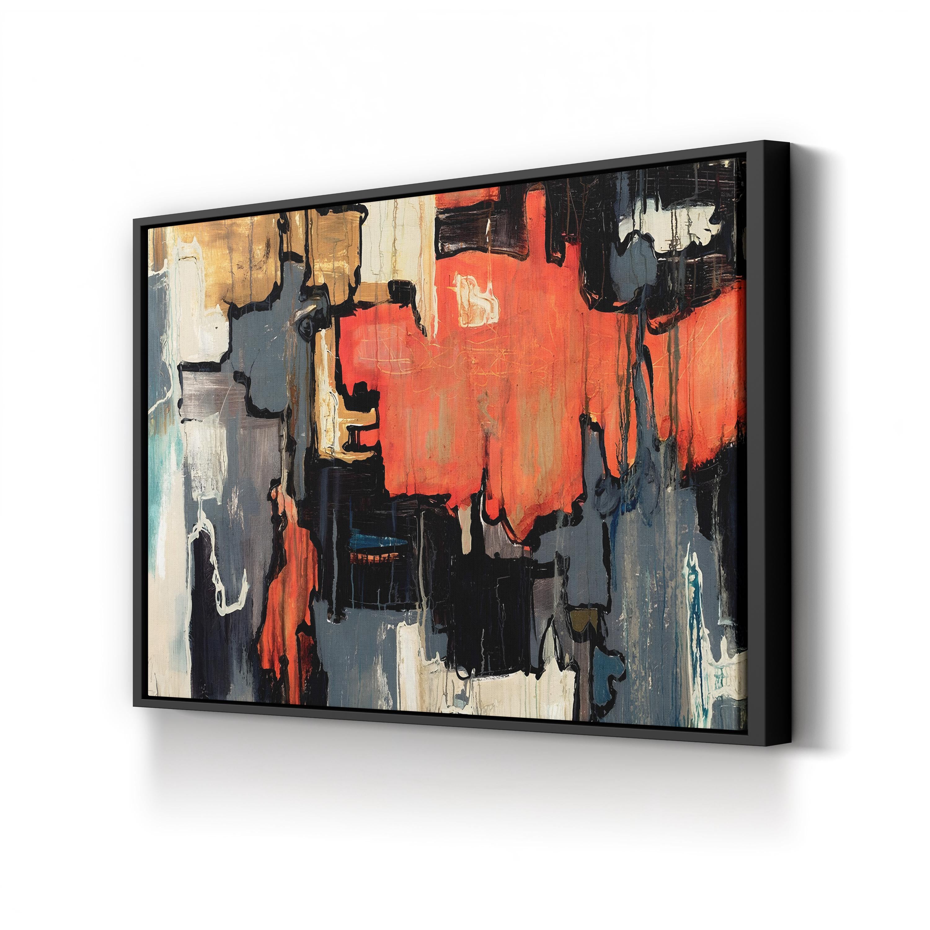 Dalliance Color Field Abstract – Joshua Schicker Wall Art | Contemporary Abstract Canvas Print