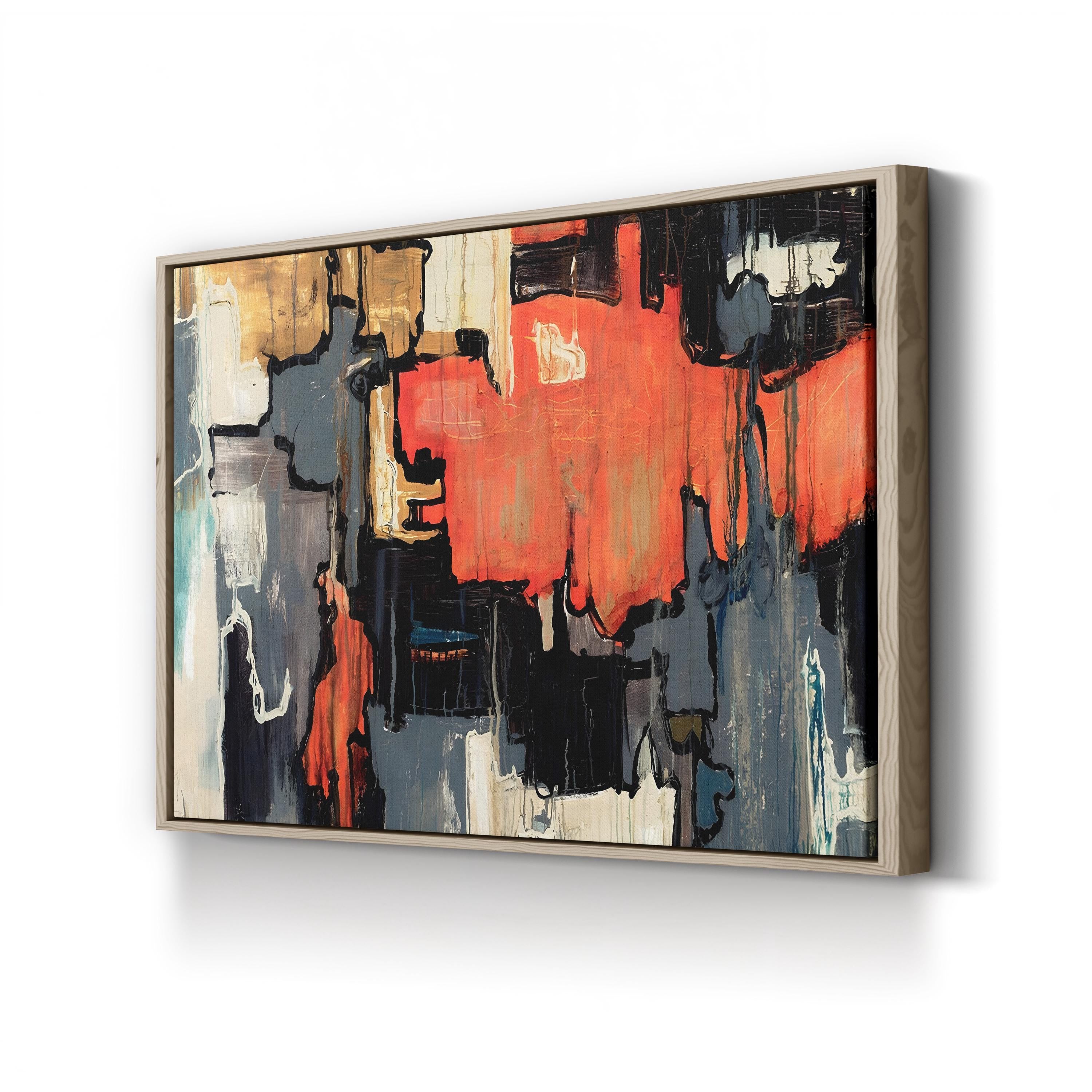 Dalliance Color Field Abstract – Joshua Schicker Wall Art | Contemporary Abstract Canvas Print