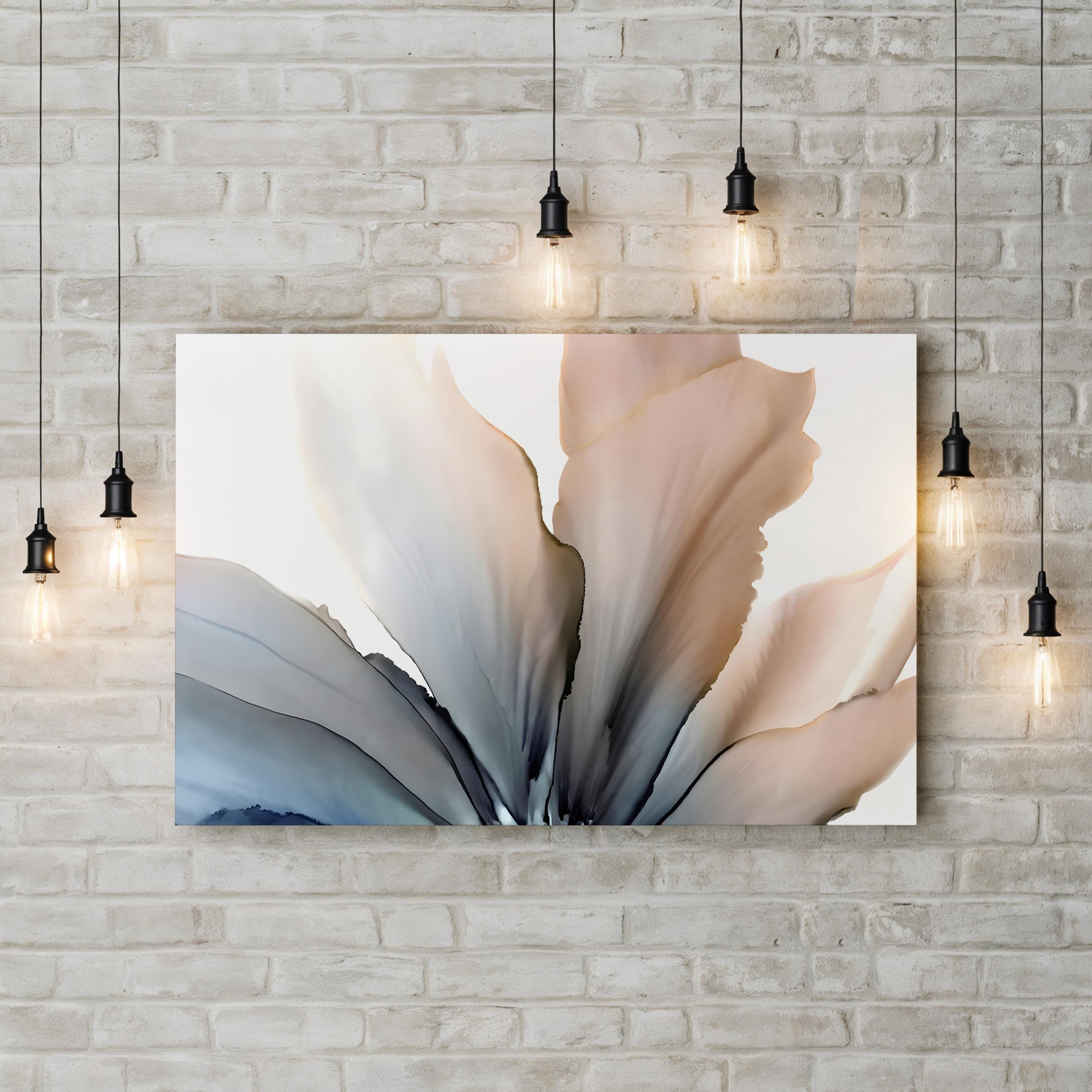 Delicate In Blue Wall Art by Wendy Kroker