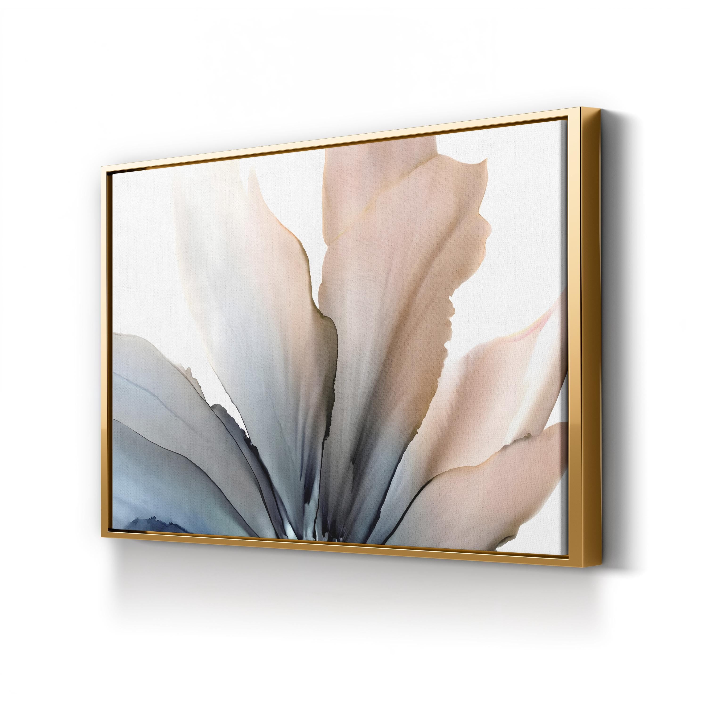 Delicate In Blue Wall Art by Wendy Kroker