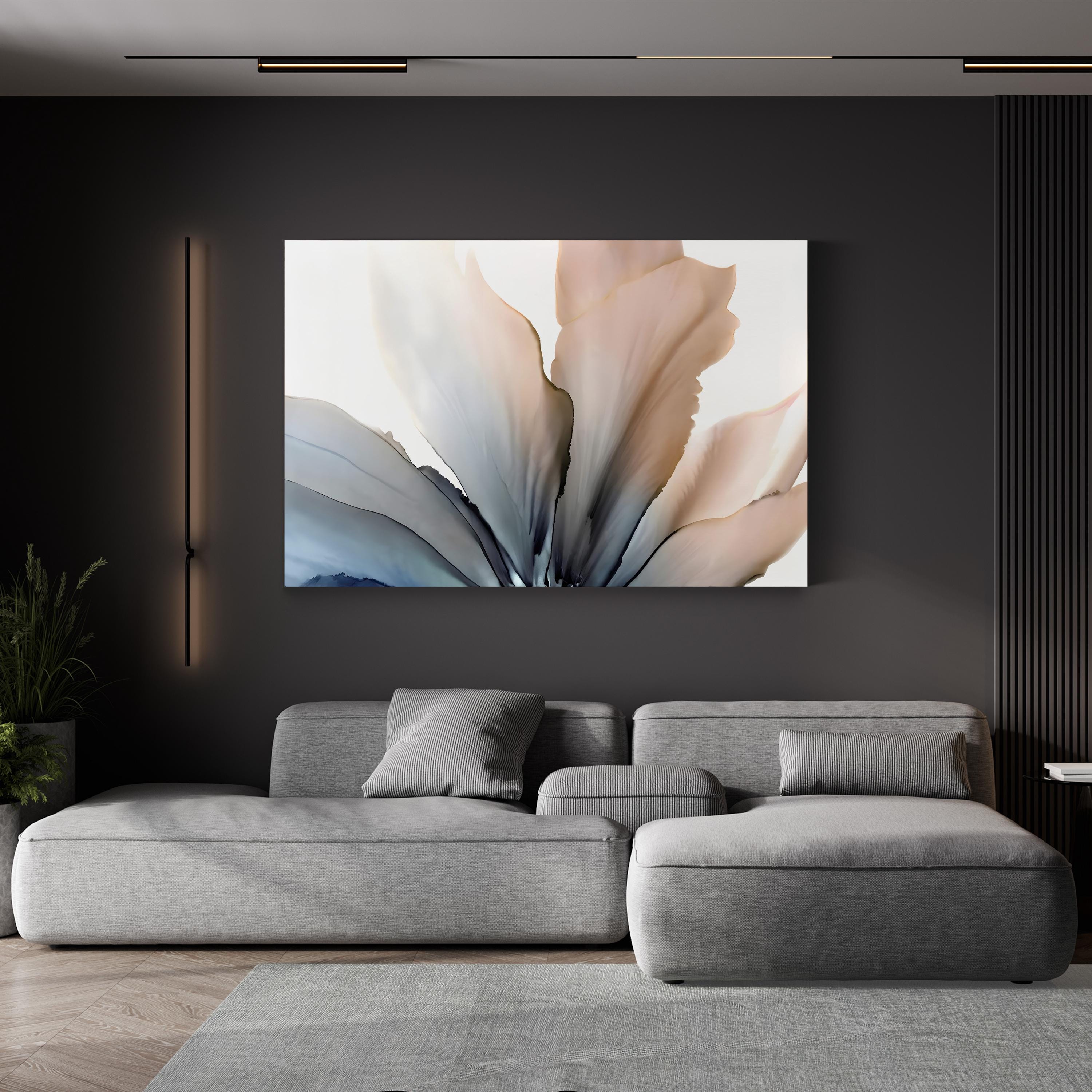 Delicate In Blue Wall Art by Wendy Kroker