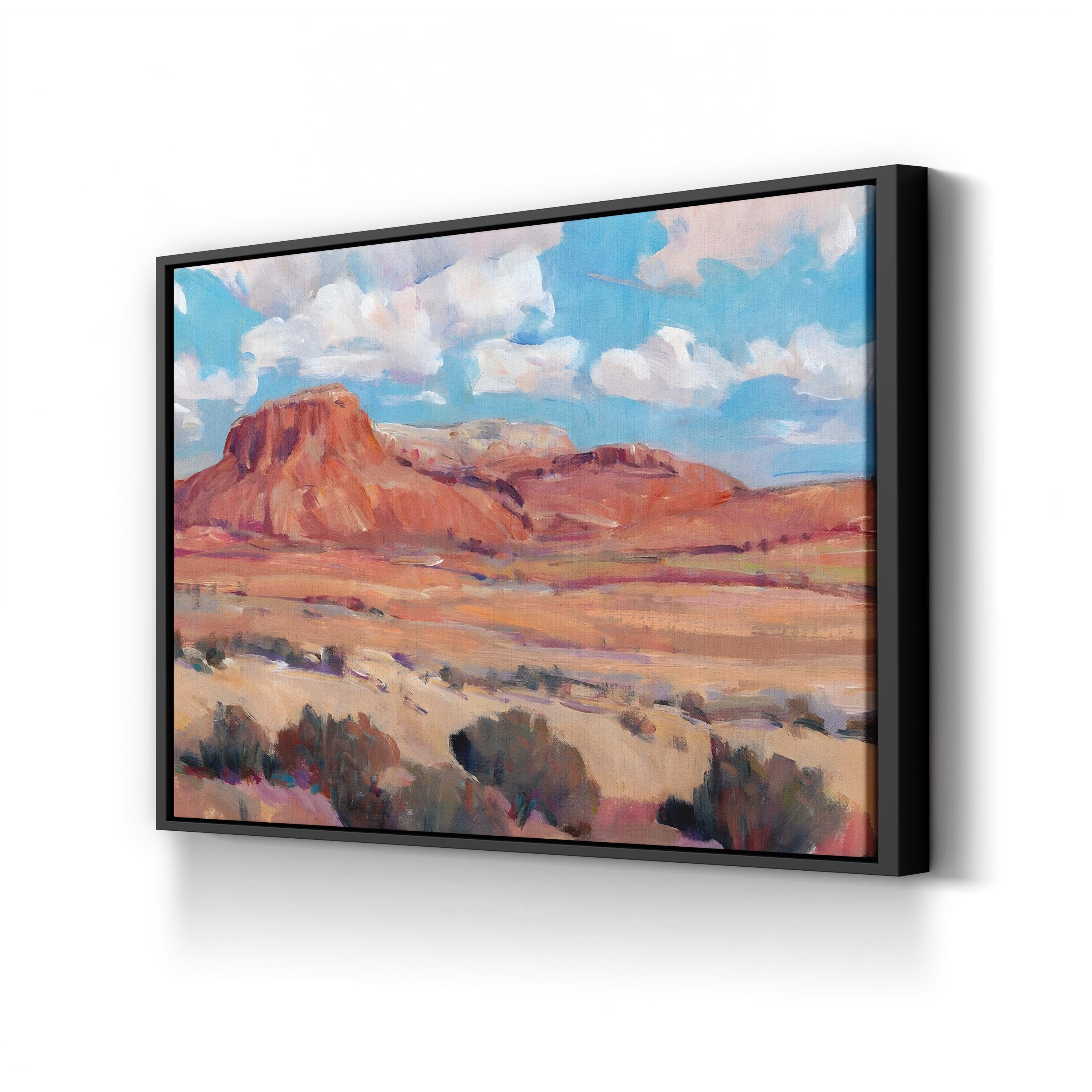 Desert Heat II Wall Art – Contemporary Southwestern Desert Landscape by Tim O’Toole