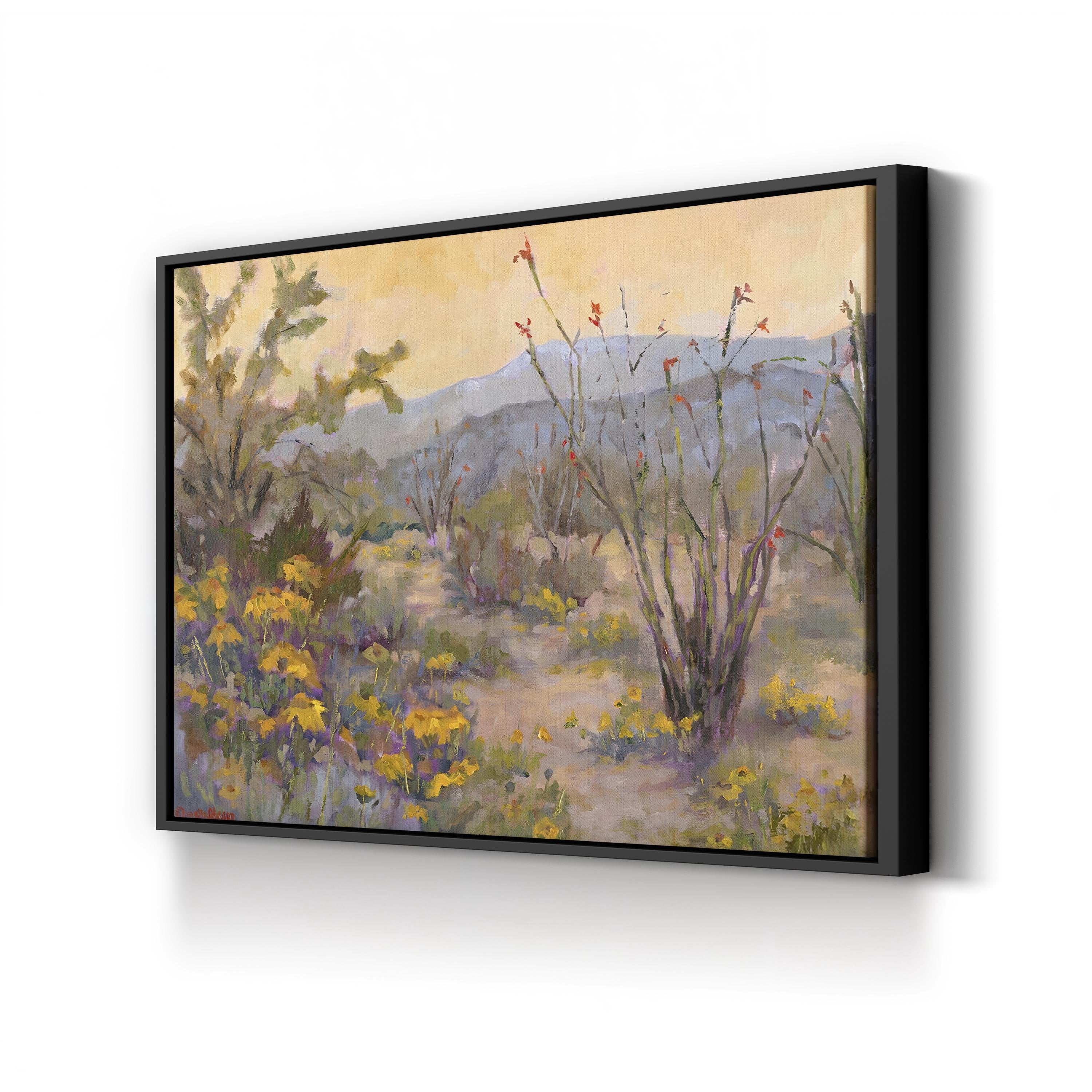 Desert Repose IV Wall Art – Southwestern Desert Landscape by Nanette Oleson