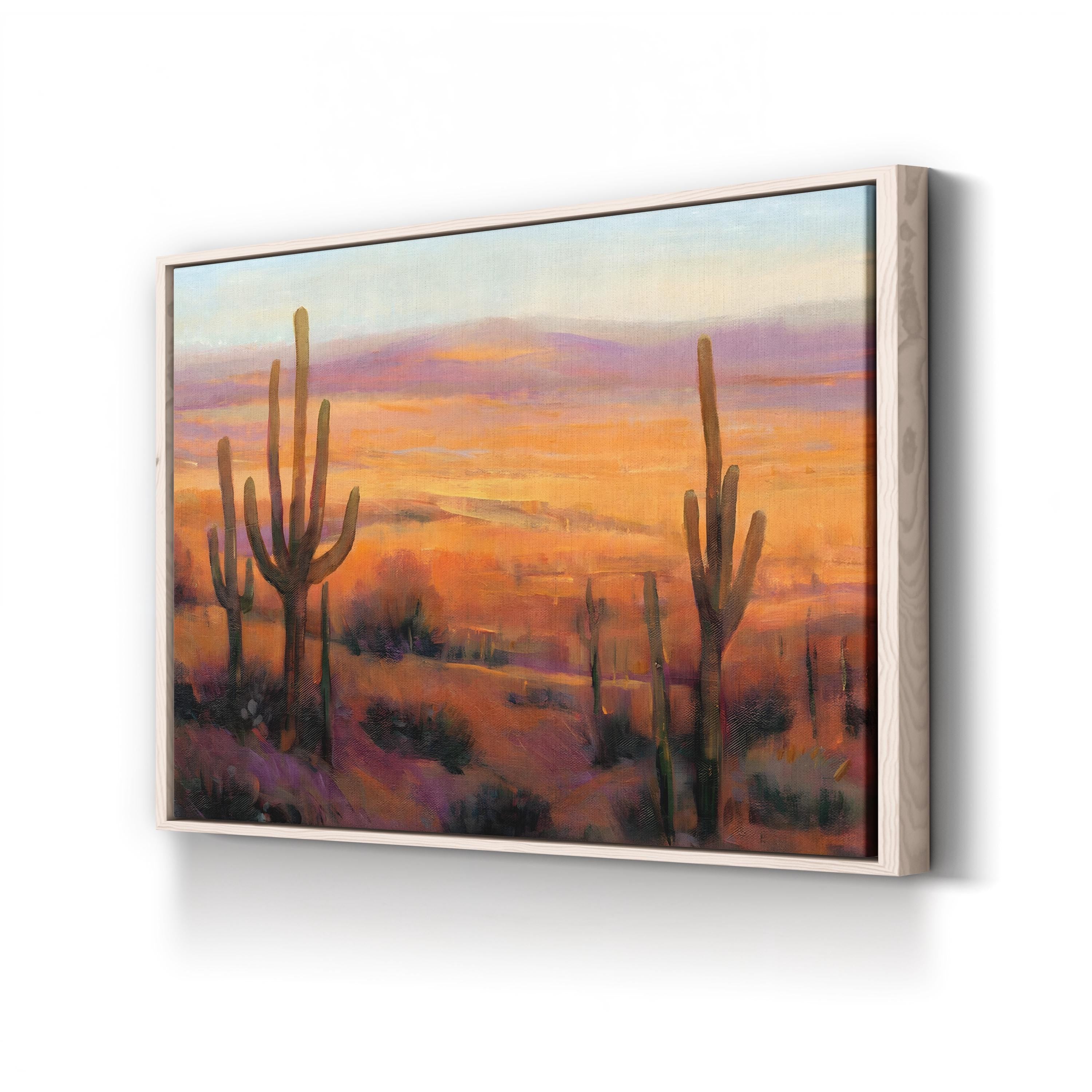Desert Light II Wall Art – Southwestern Desert Landscape with Cacti by Tim O’Toole