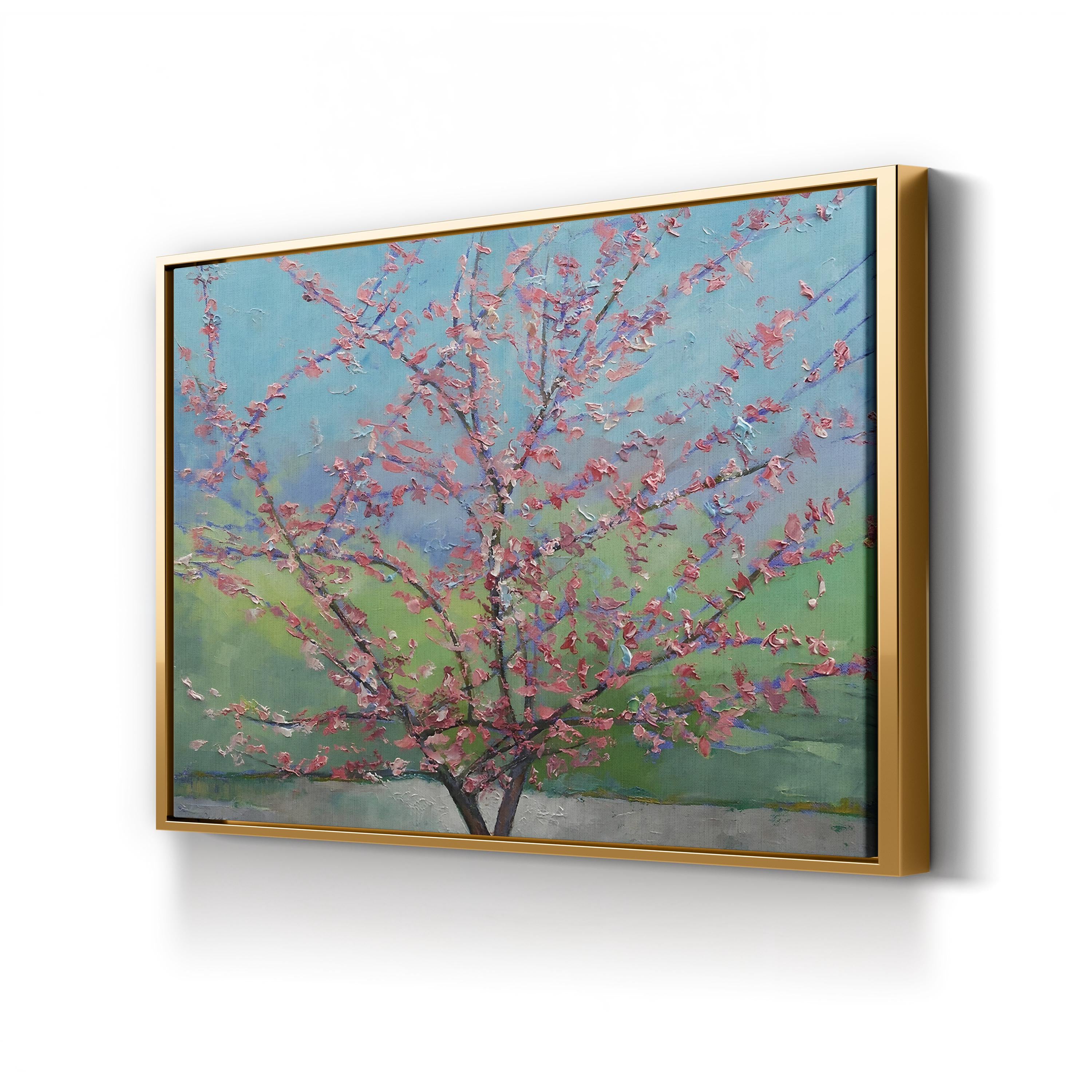 Cherry Blossom Tree Art: Spring Canvas Painting by Michael Creese