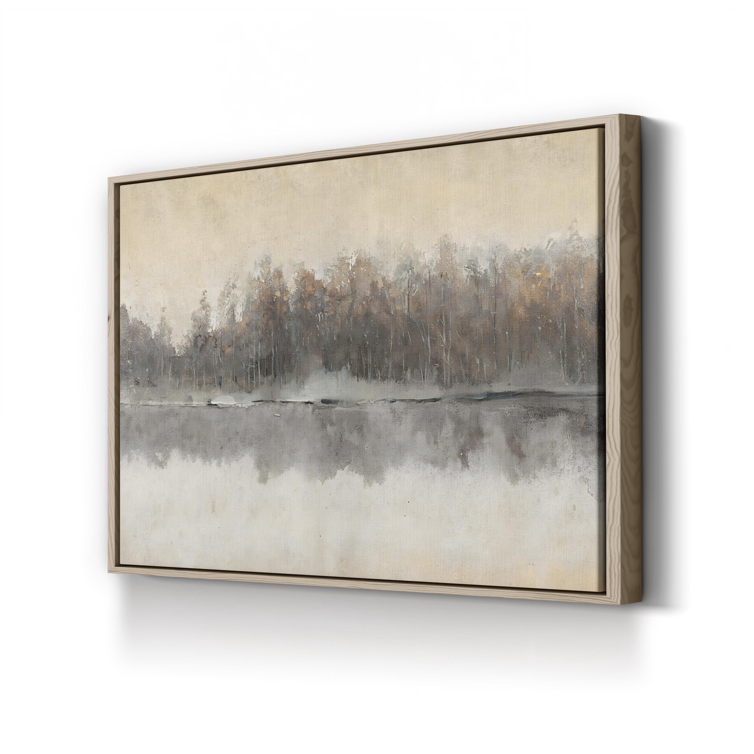 Edgewater II Misty Reflection – Tim O’Toole Wall Art | Contemporary Landscape Canvas Print
