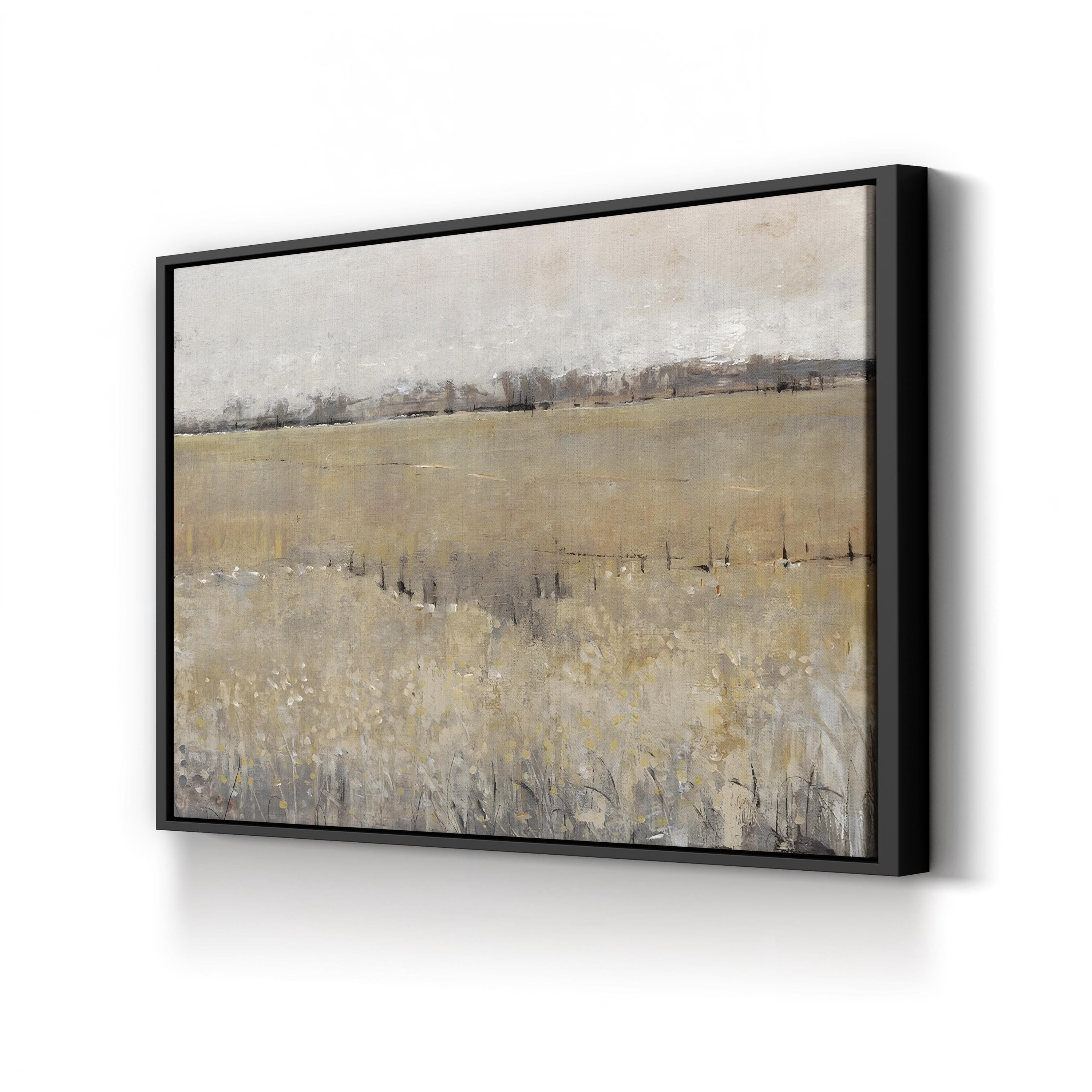 Fenced In II – Serene Rural Landscape Canvas Art by Tim O’Toole