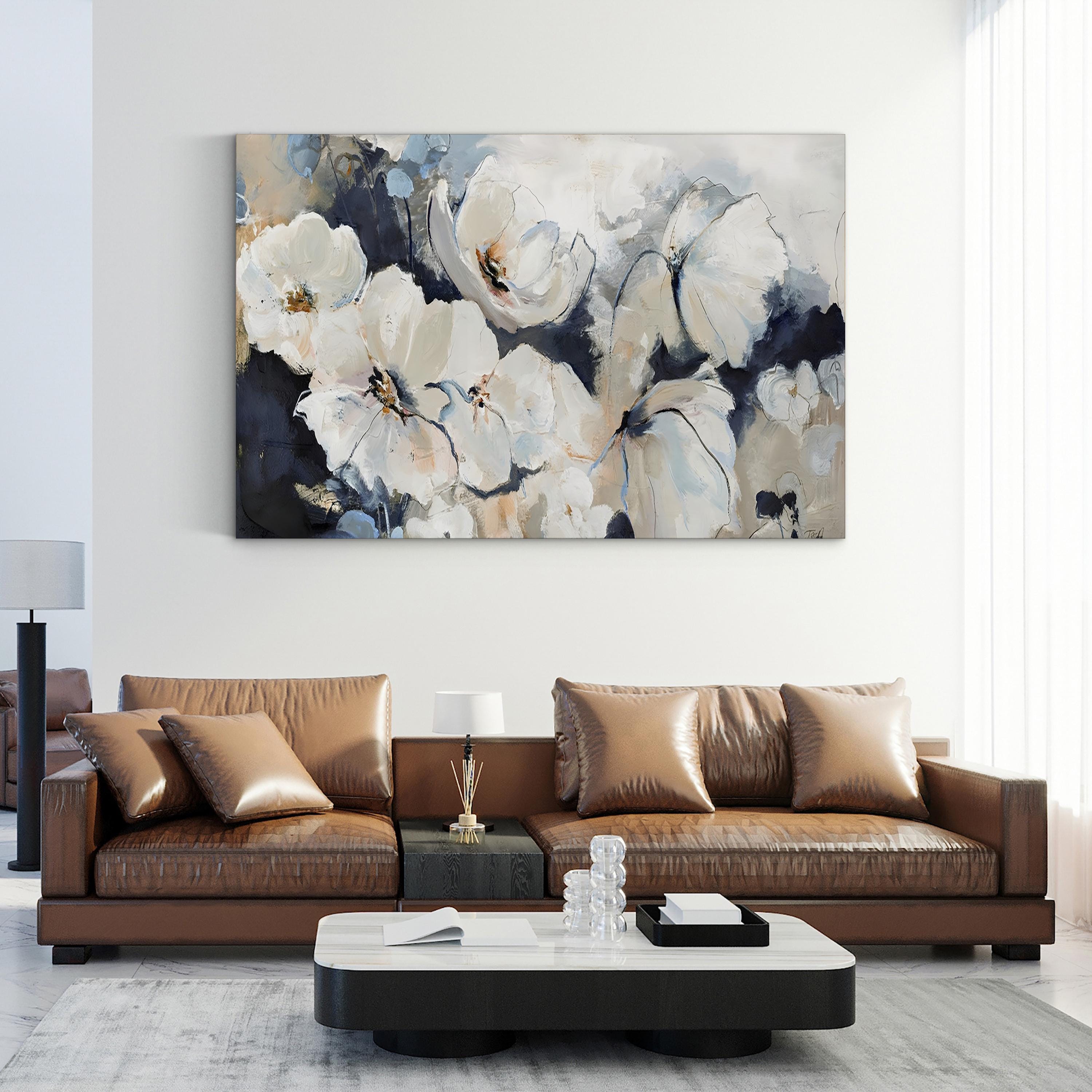 Flower Variety II Wall Art by Design Fabrikken – Contemporary Floral Canvas Print