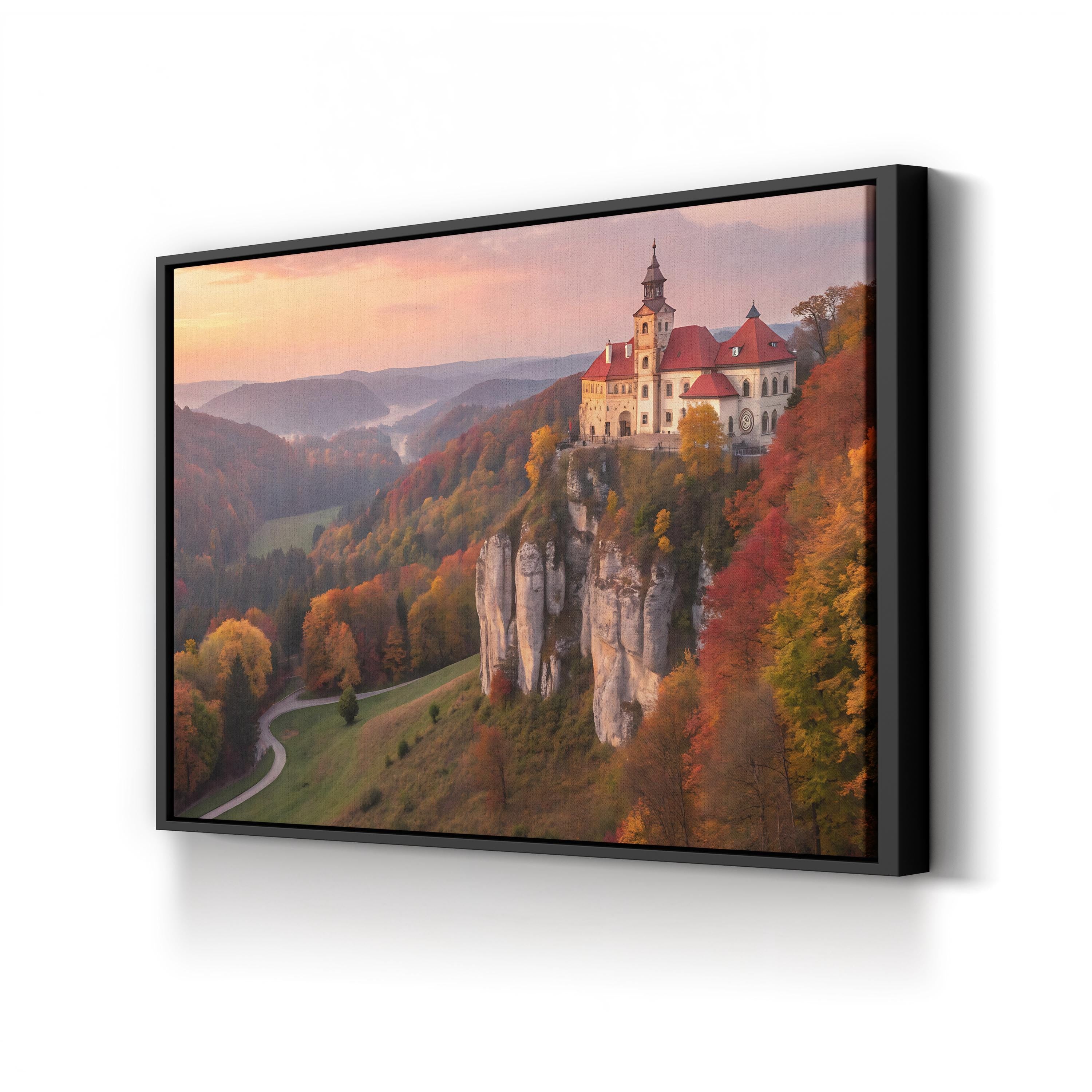 Renaissance Castle – Vintage Photography Wall Art | Architecture Landscape Canvas Print