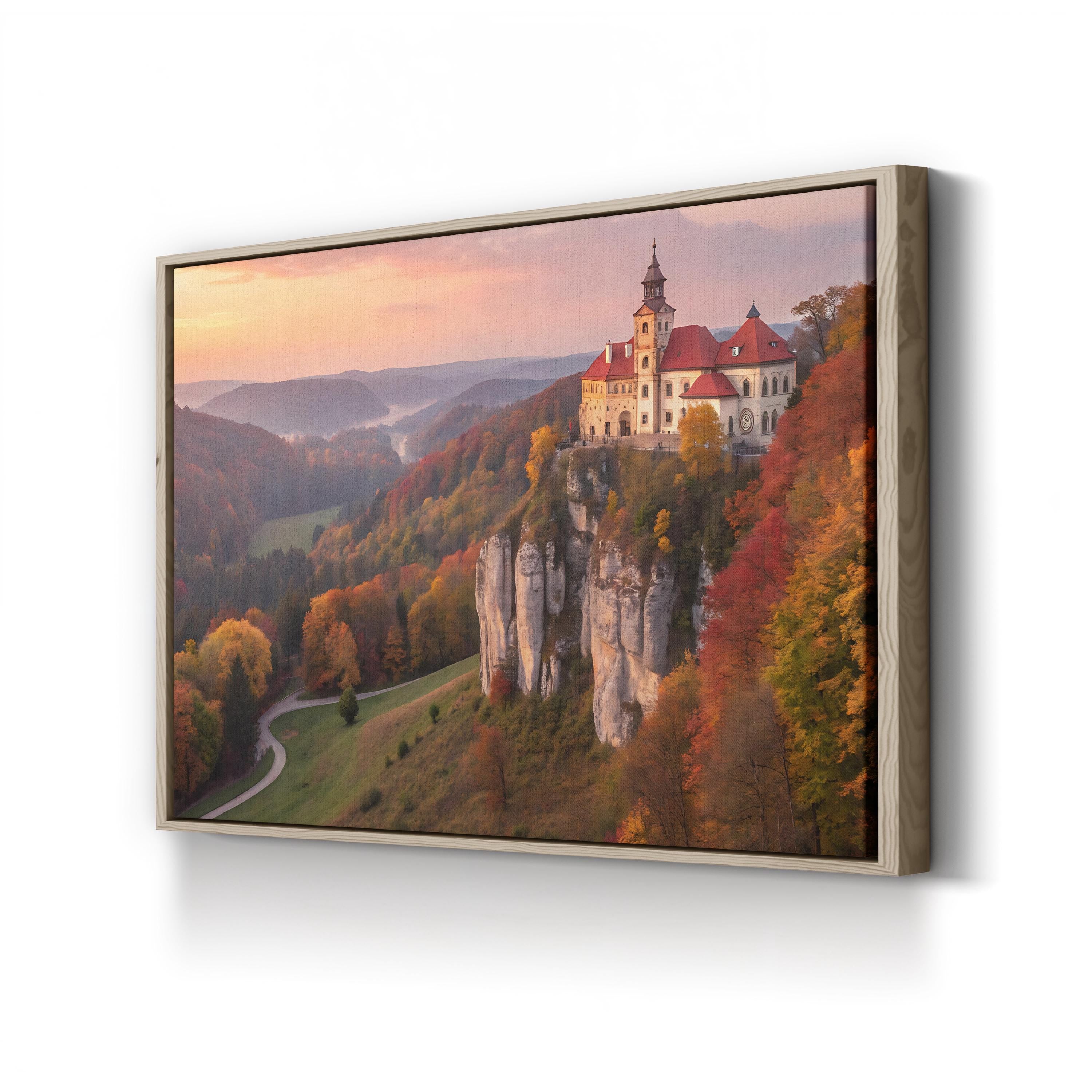 Renaissance Castle – Vintage Photography Wall Art | Architecture Landscape Canvas Print