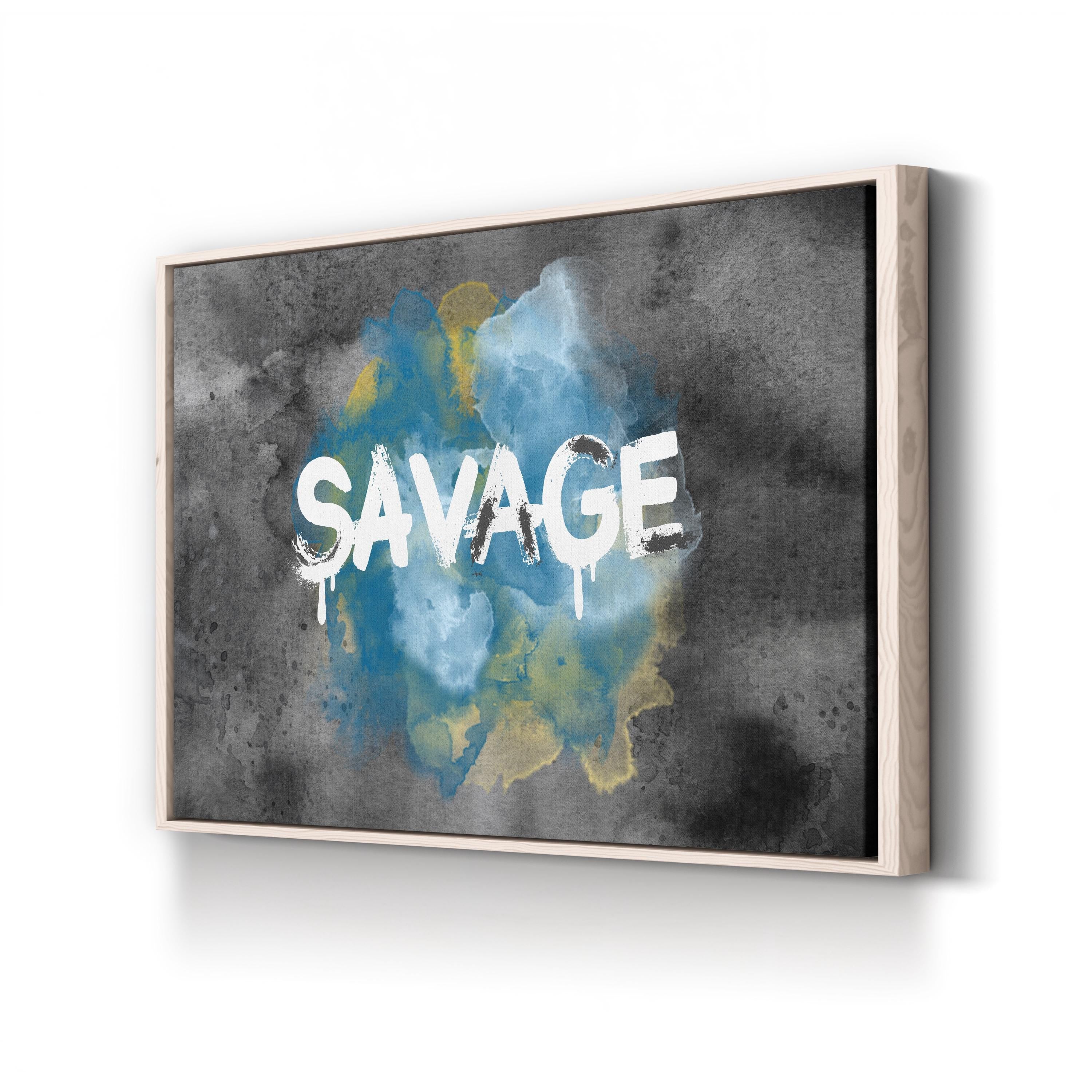 Savage II Graffiti Street Art Print – Pop Art Graffiti Canvas
