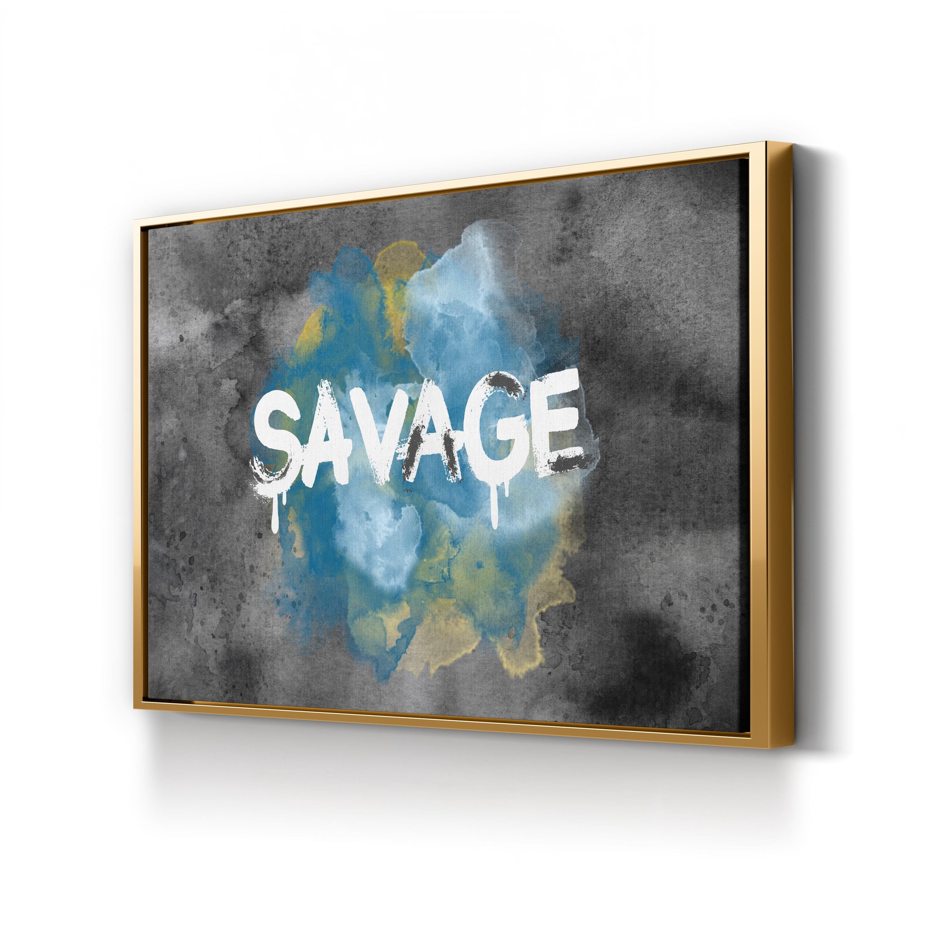 Savage II Graffiti Street Art Print – Pop Art Graffiti Canvas