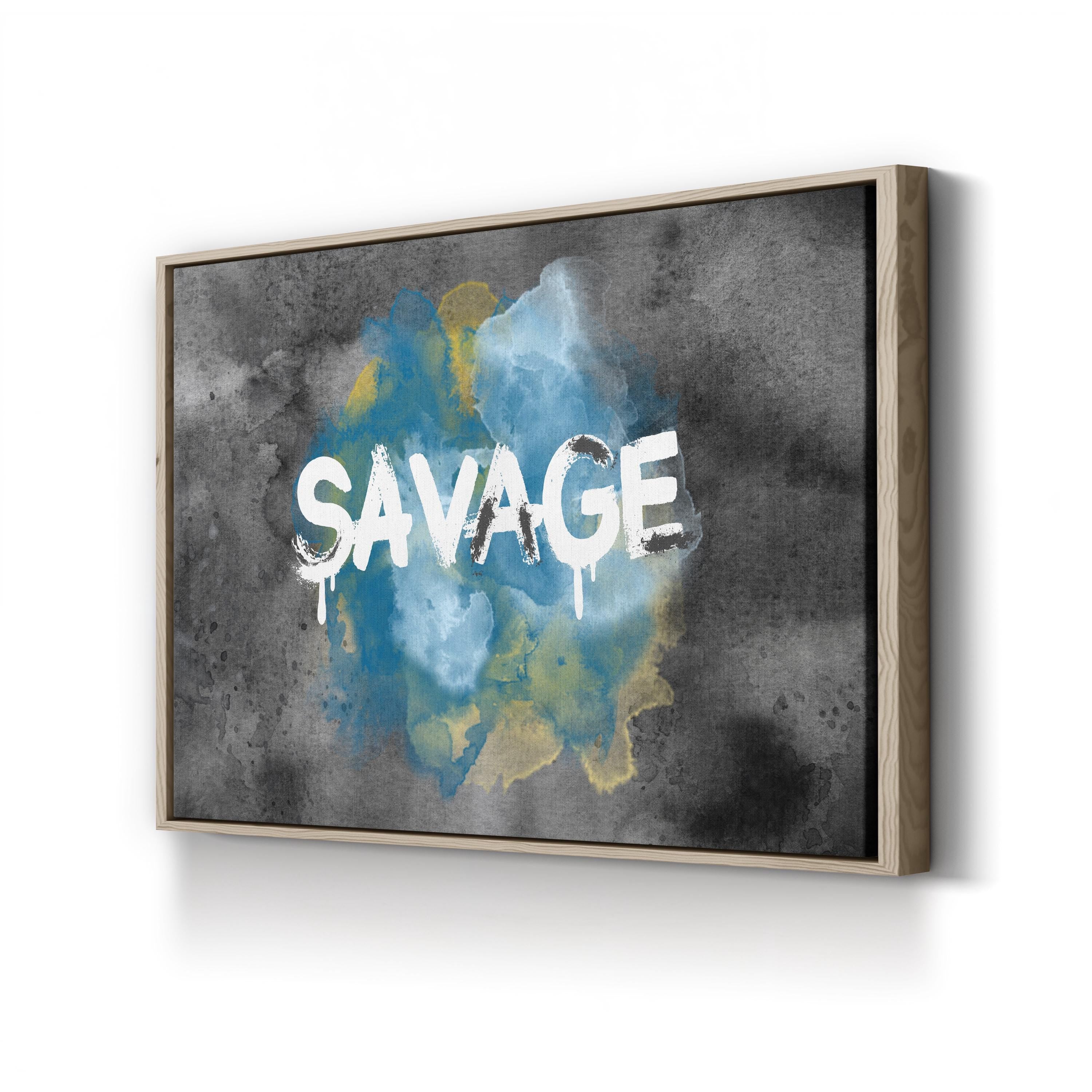 Savage II Graffiti Street Art Print – Pop Art Graffiti Canvas