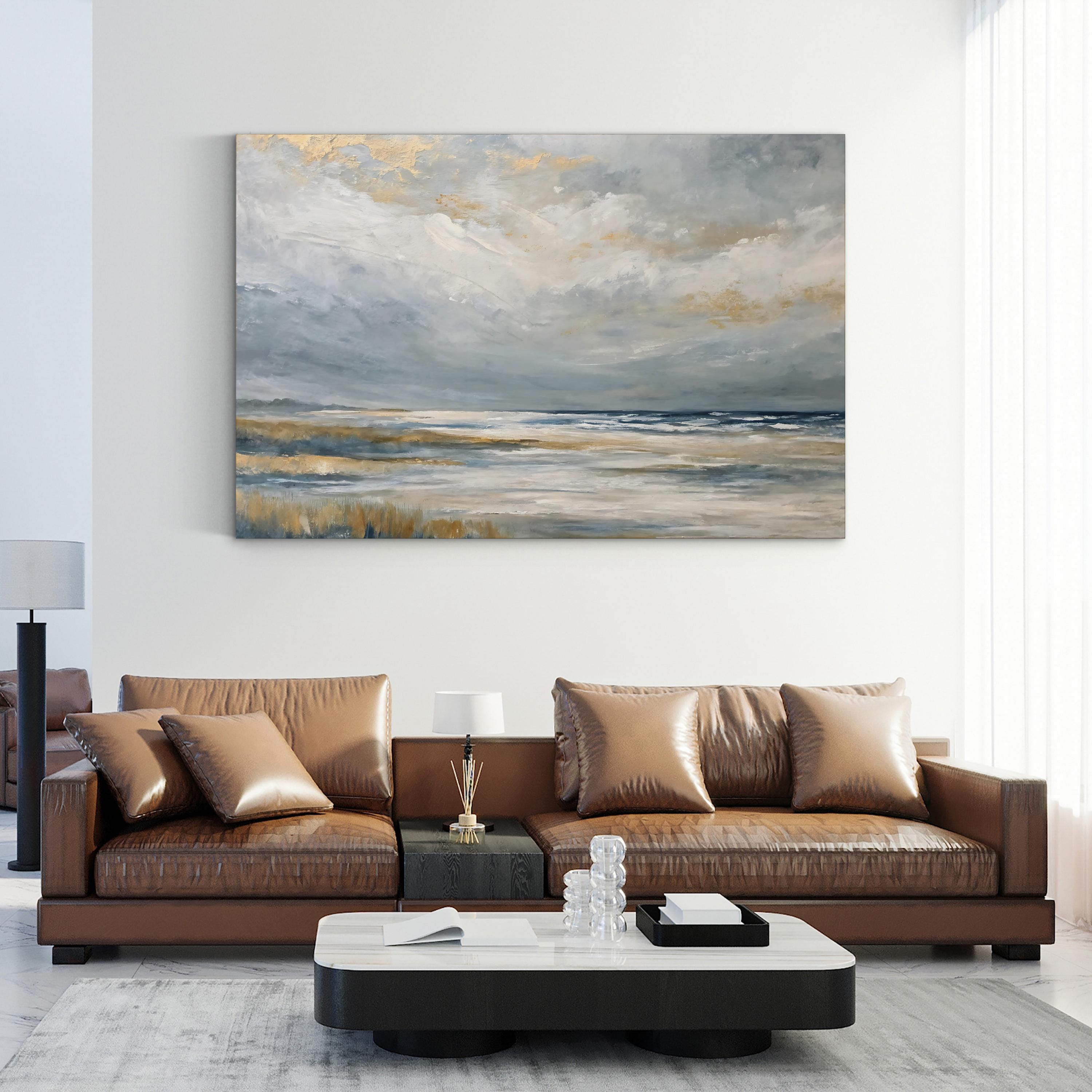 Distant Land II Wall Art by Wexford Home: Contemporary Coastal Seascape