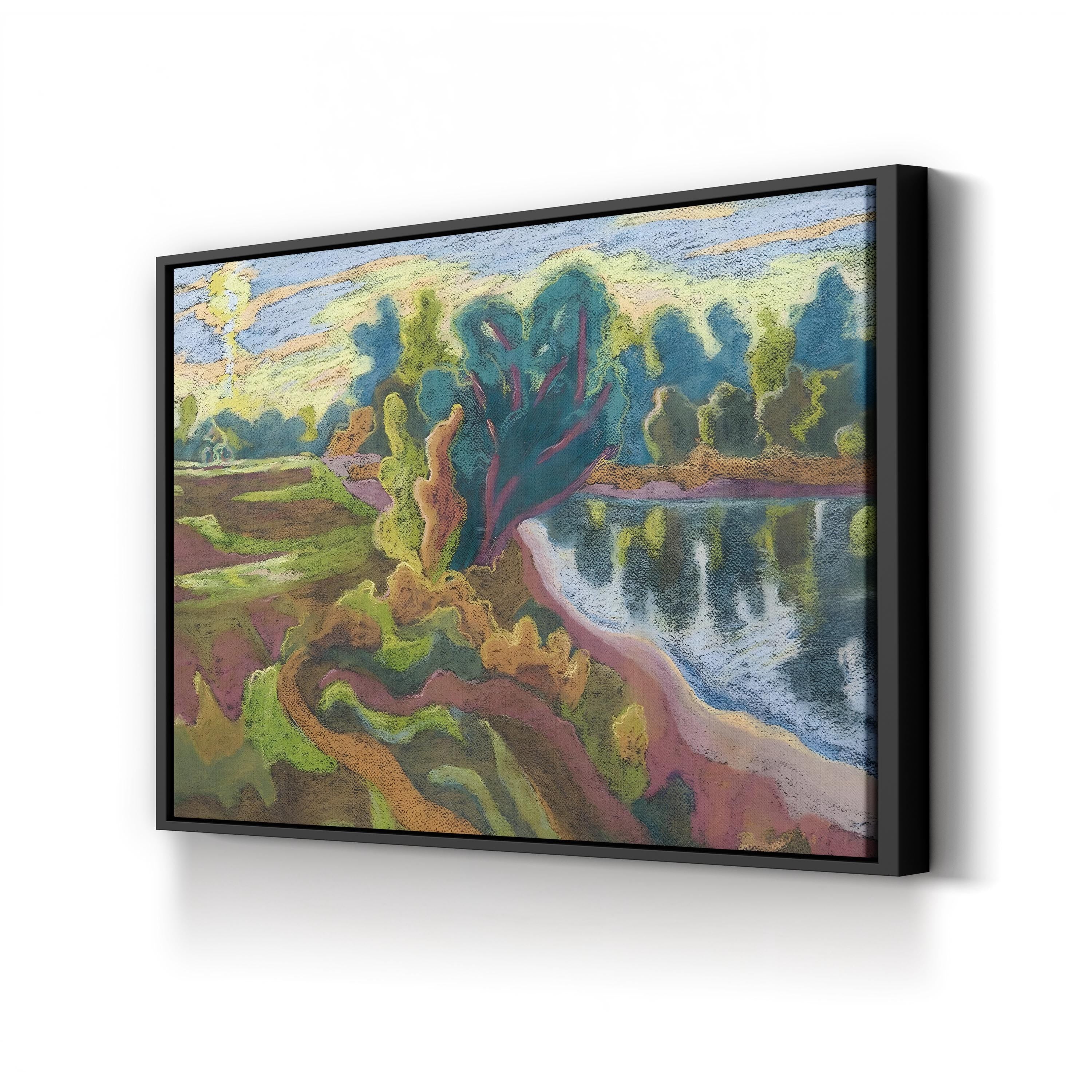 Idyll, 2008 Wall Art by Marta Martonfi-Benke