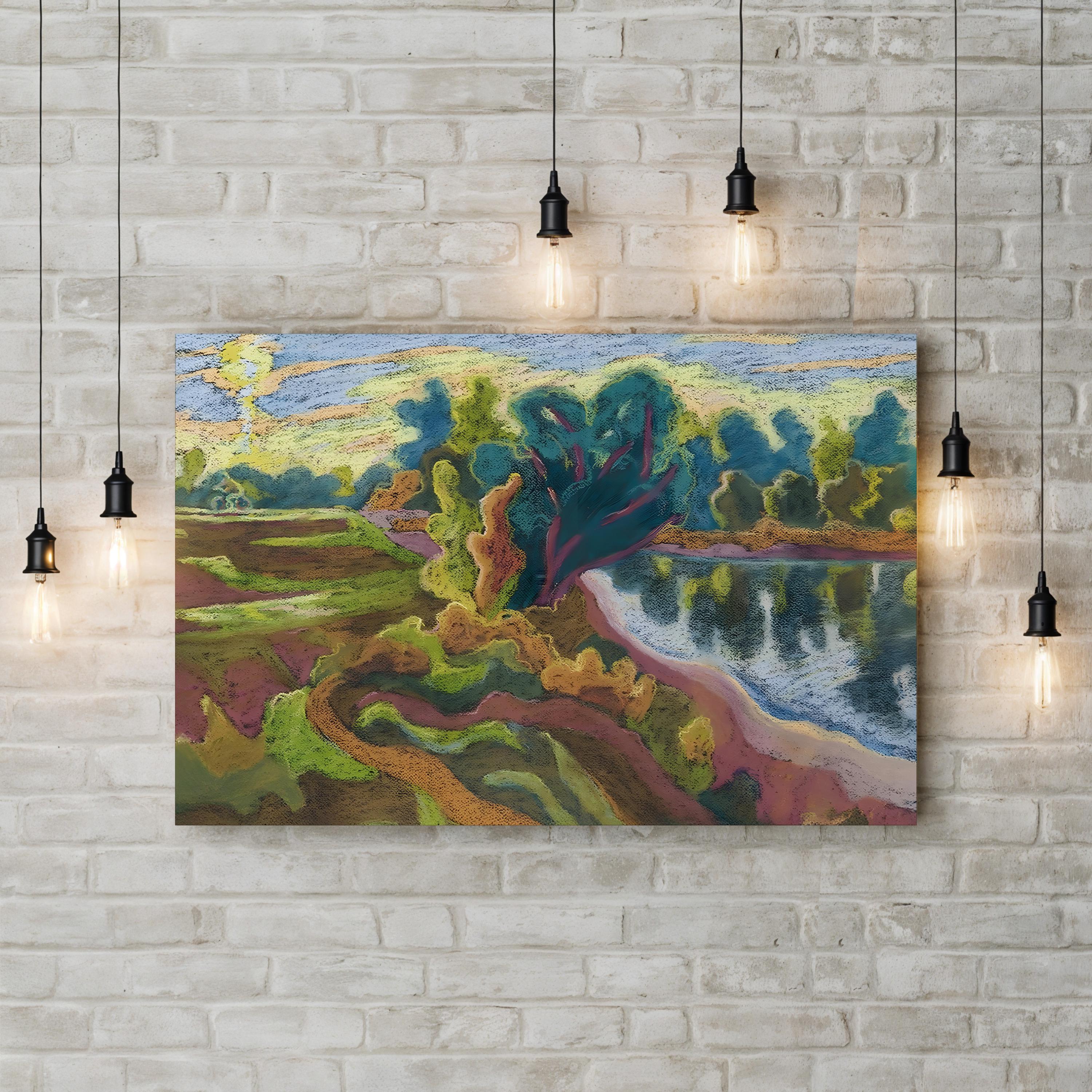 Idyll, 2008 Wall Art by Marta Martonfi-Benke