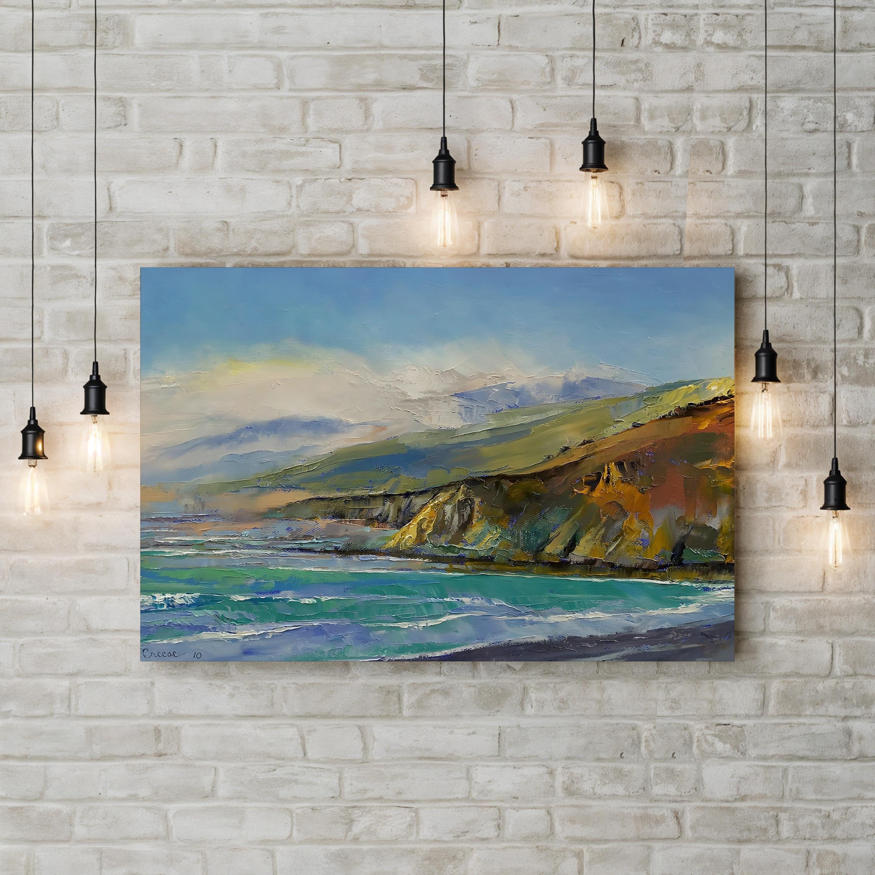 Jade Cove | Coastal Ocean Landscape Wall Art by Michael Creese