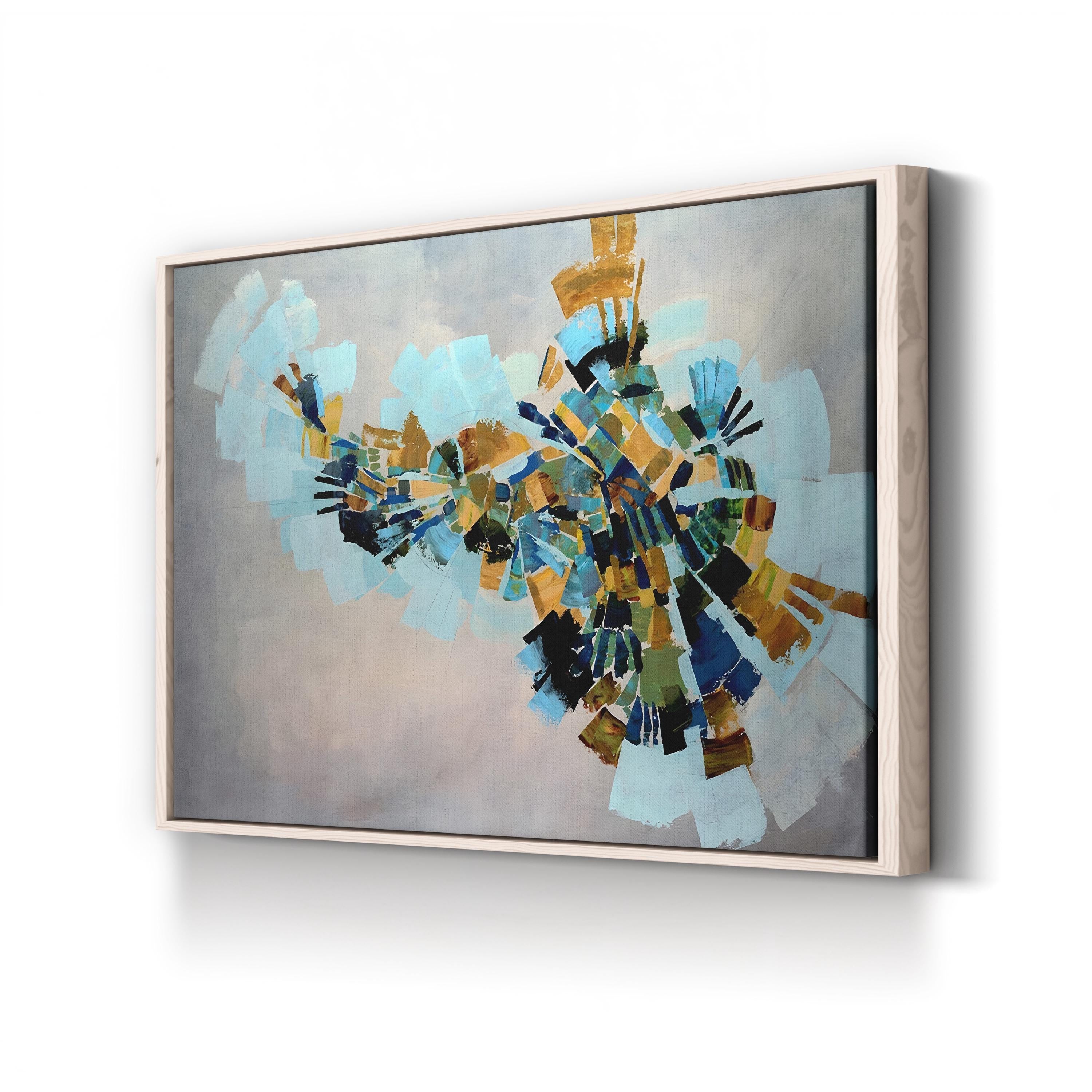 Kaleidoscope by Kari Taylor canvas print in Natural Frame Canvas