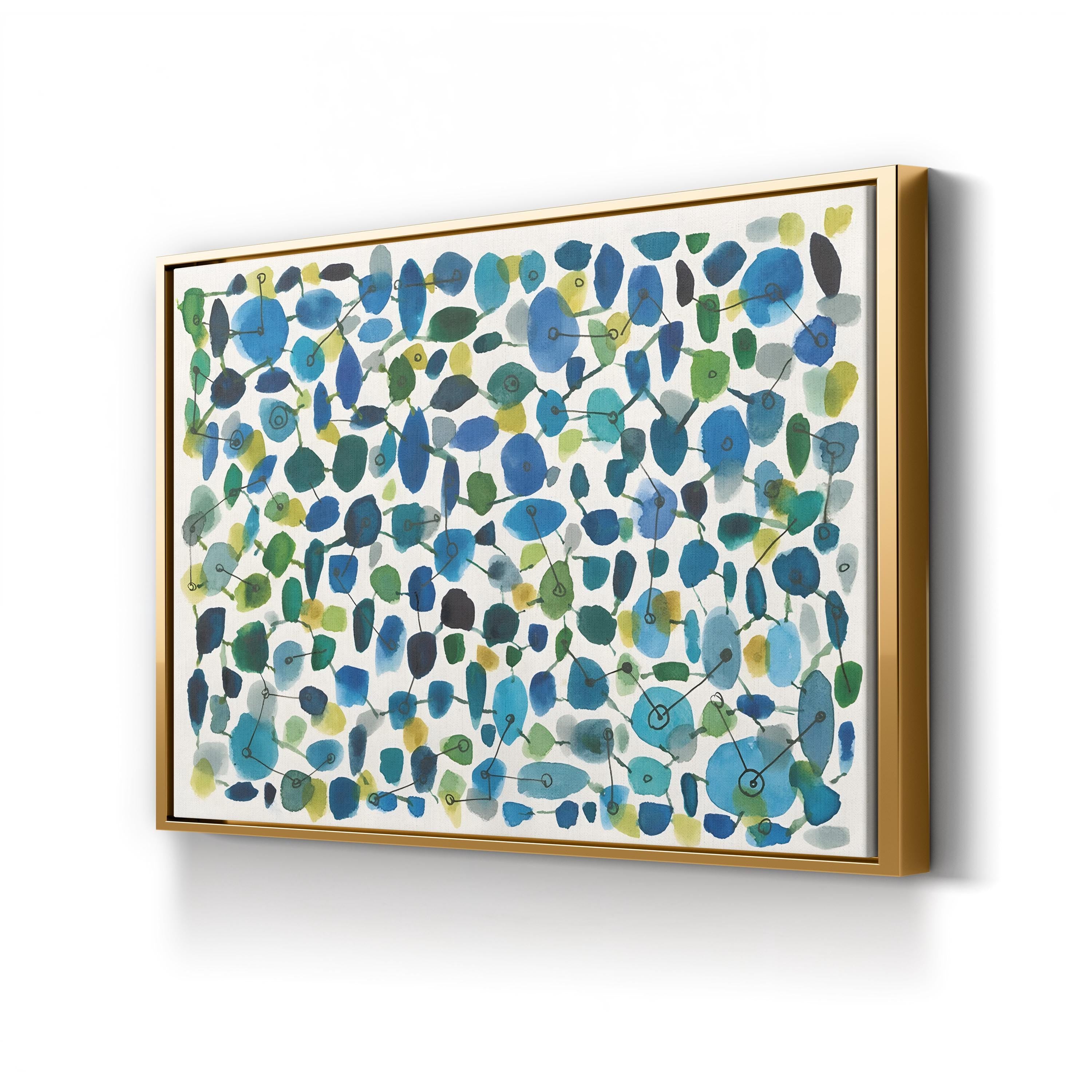Mid Century III Geometric Abstract – Cheryl Warrick Wall Art | Mid-Century Modern Canvas Print