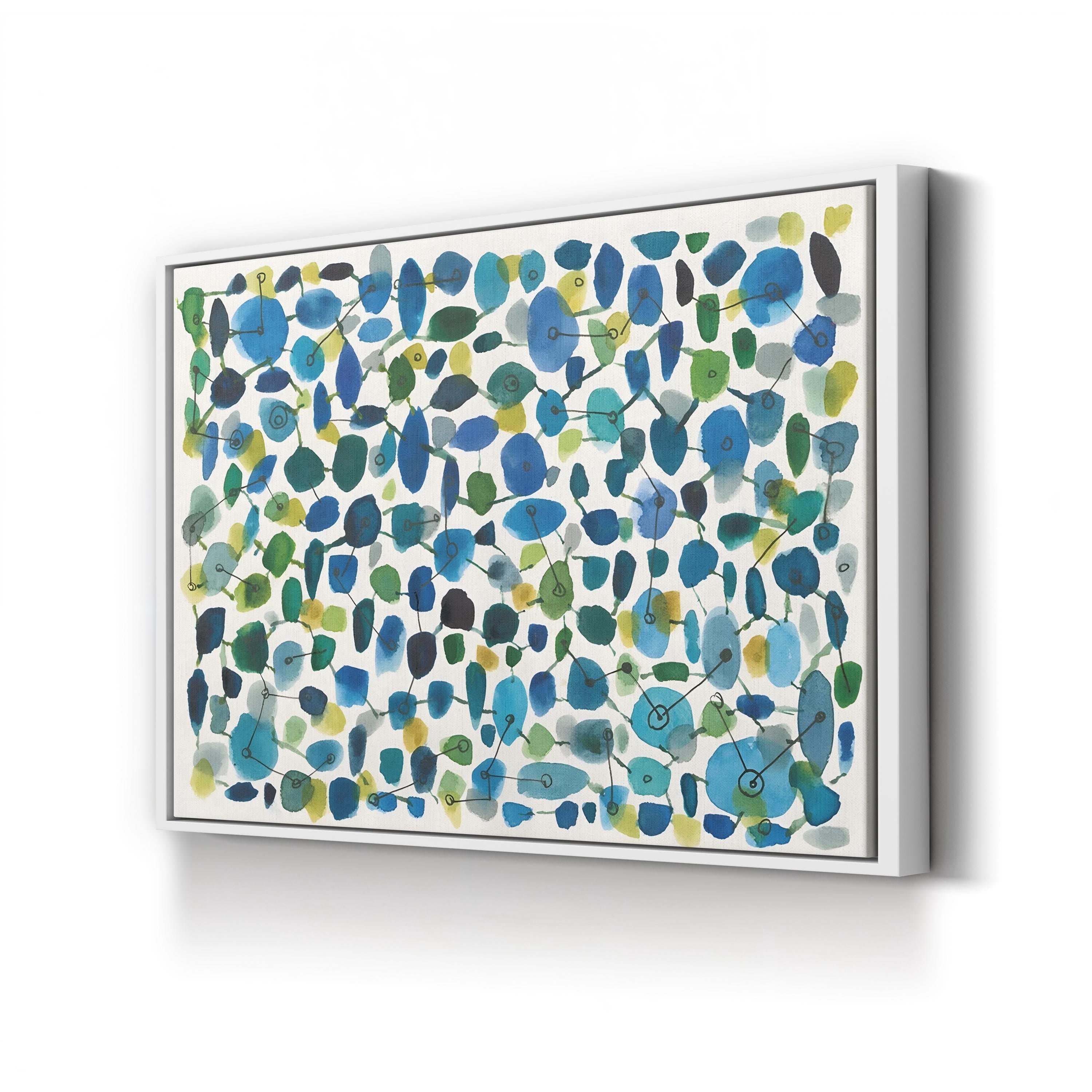 Mid Century III Geometric Abstract – Cheryl Warrick Wall Art | Mid-Century Modern Canvas Print