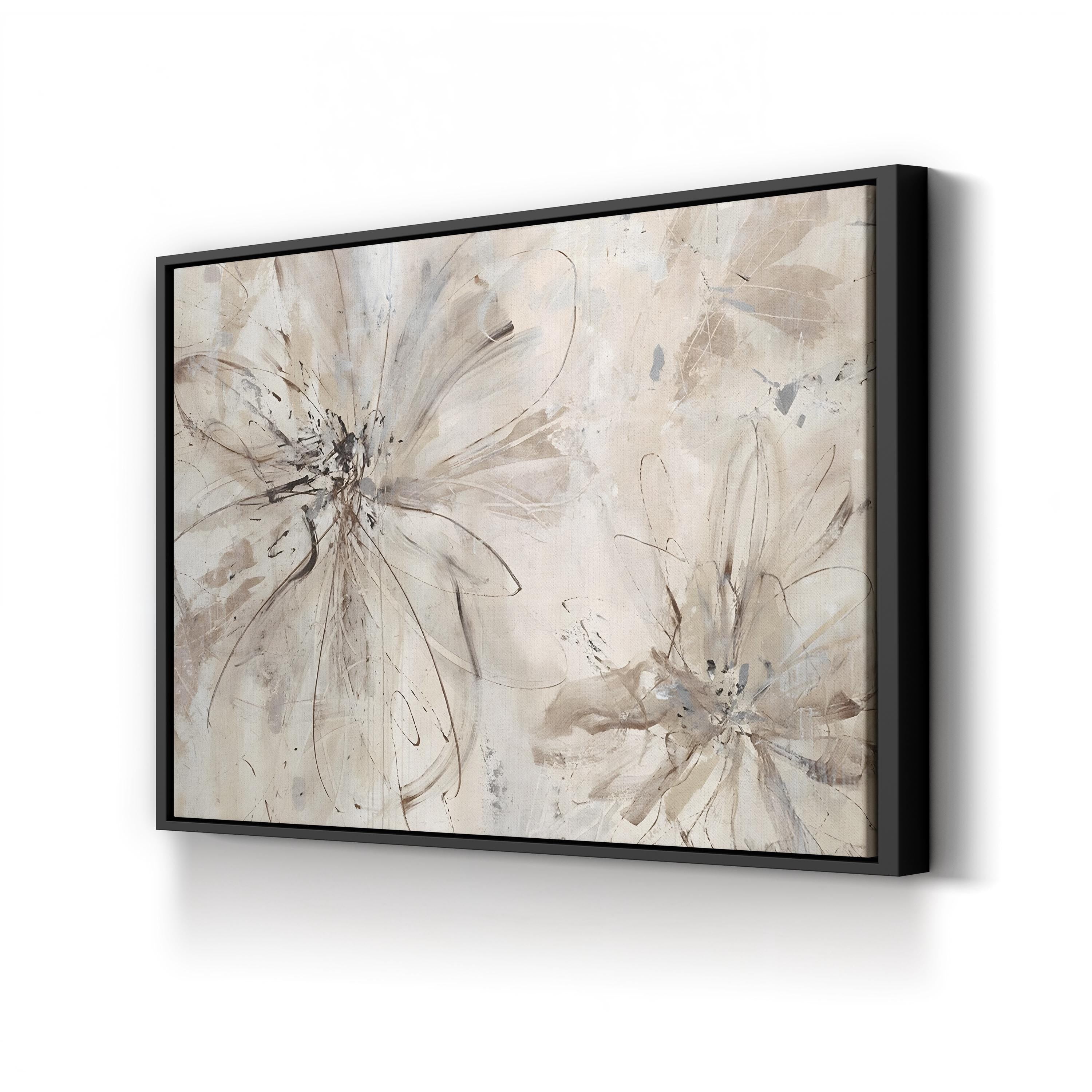 Milk and Honey Floral Wall Art by Sydney Edmunds
