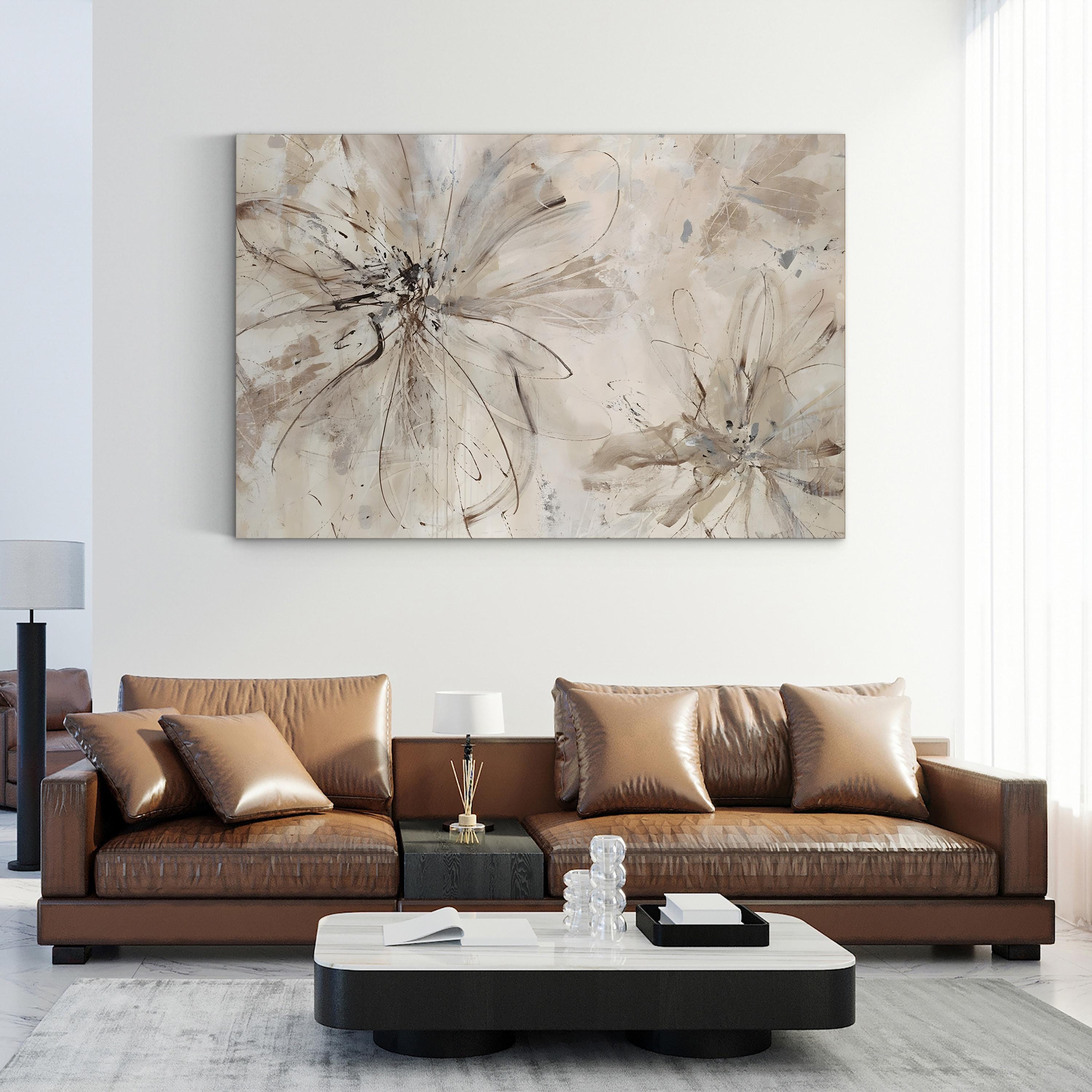 Milk and Honey Floral Wall Art by Sydney Edmunds