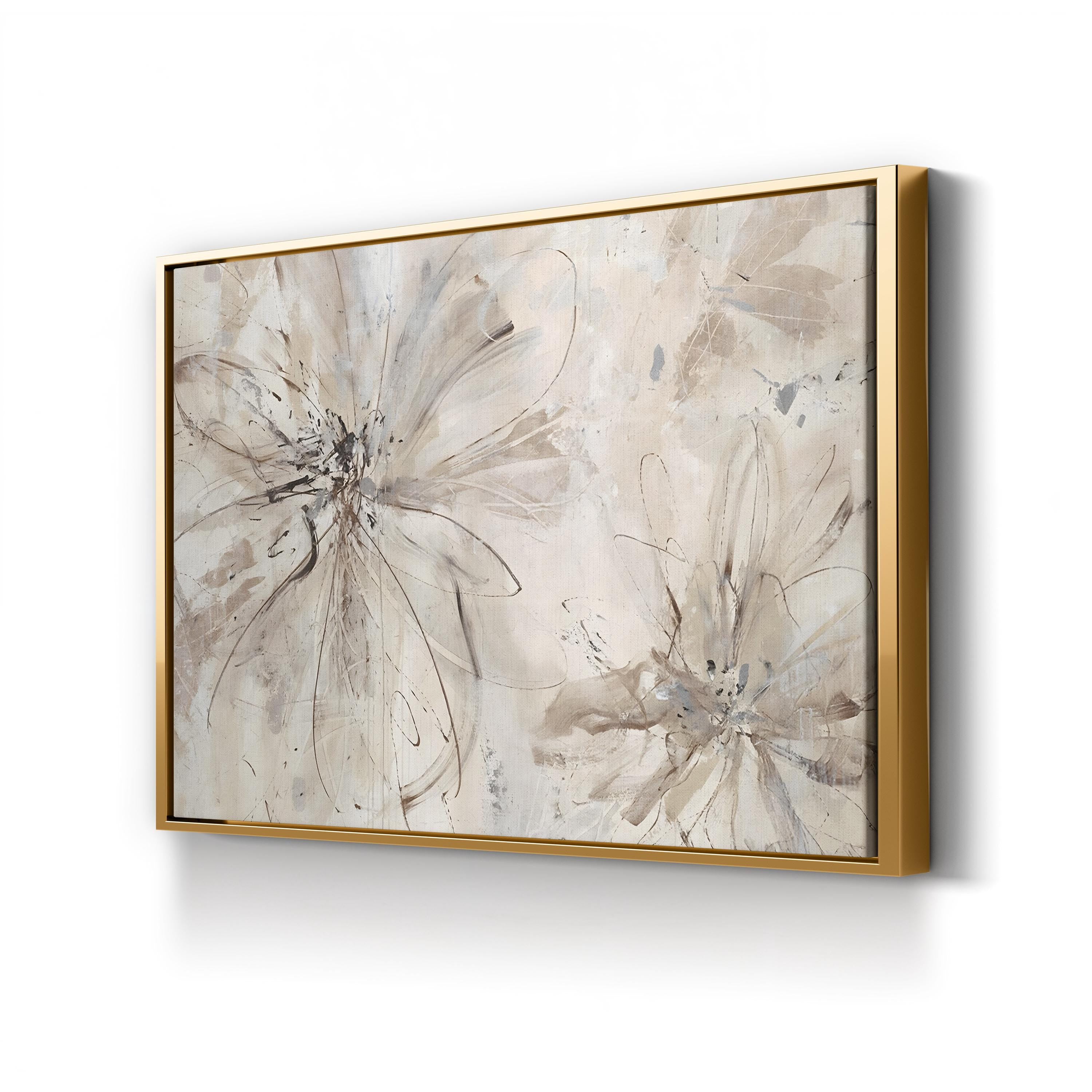 Milk and Honey Floral Wall Art by Sydney Edmunds