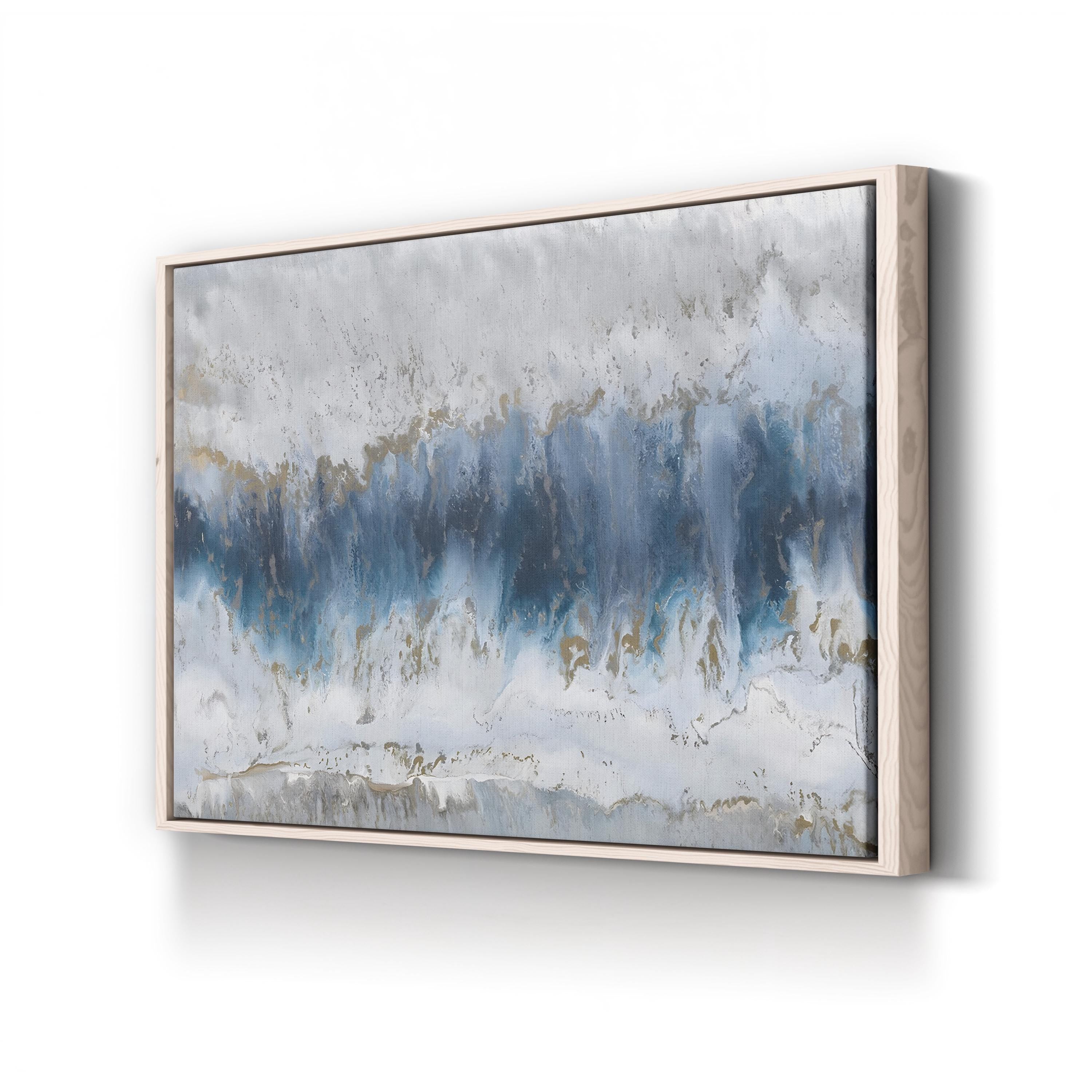 Moon Stone Wall Art by Blakely Bering – Contemporary Abstract Painting Print