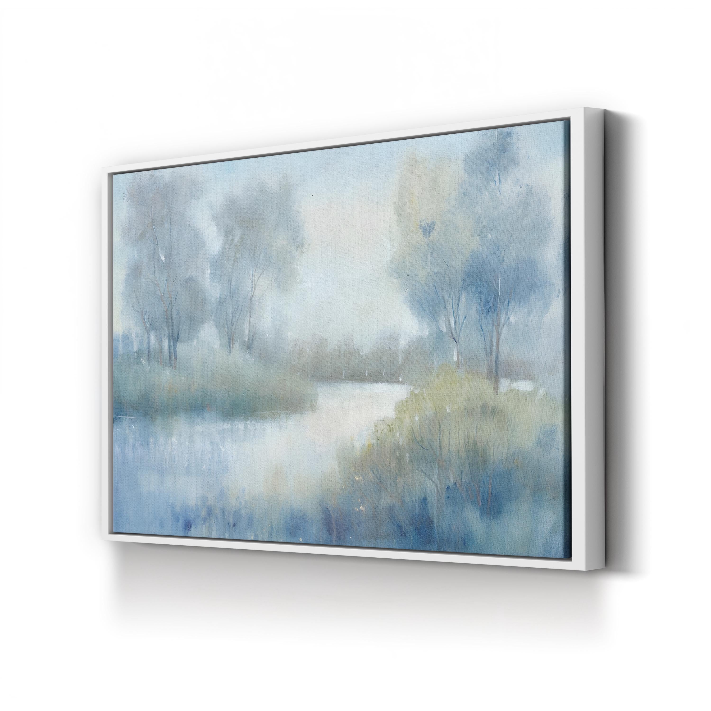 Morning at the Pond II Wall Art – Serene Landscape Canvas by Tim O’Toole