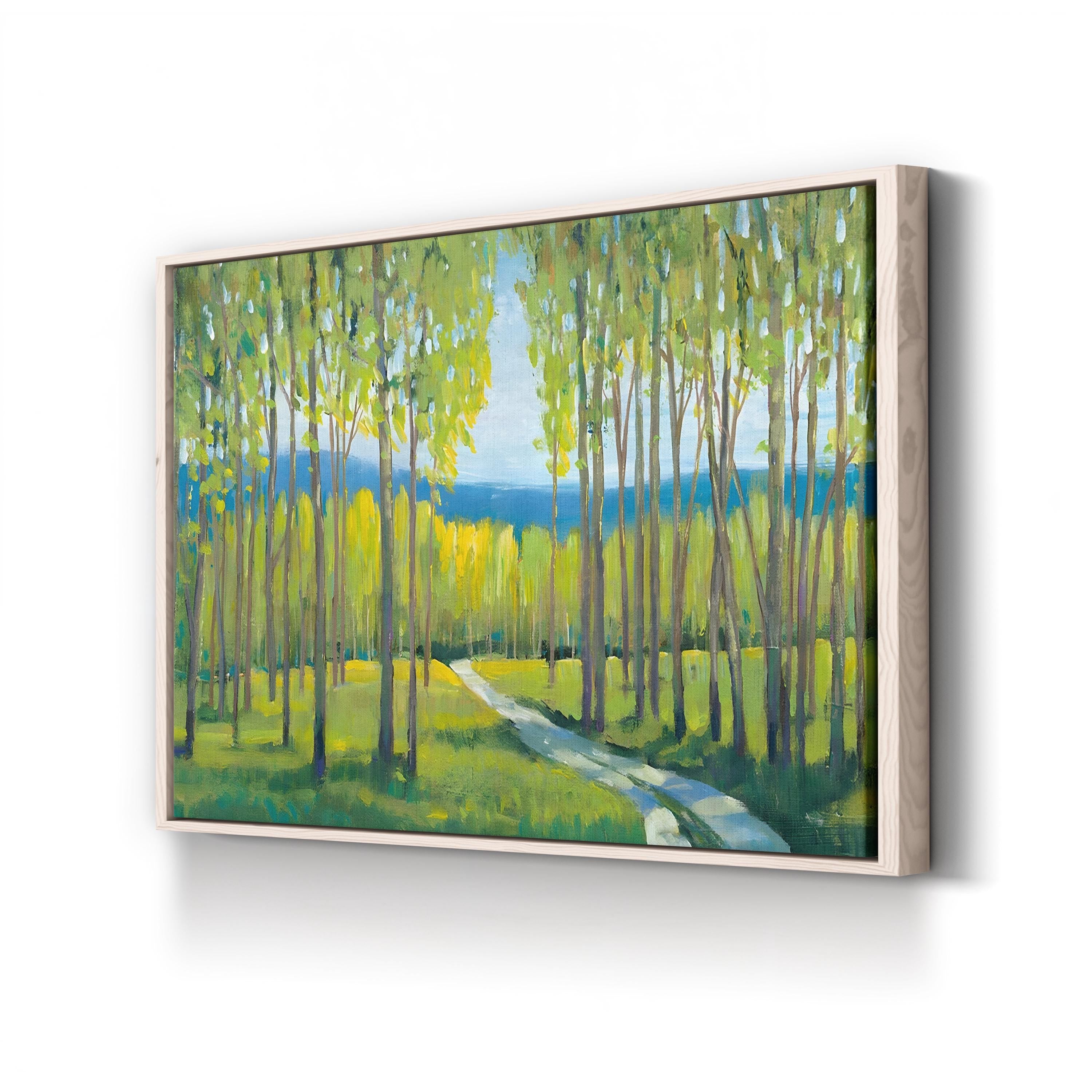 Morning Stroll I Woodland Path – Tim O’Toole Wall Art | Contemporary Landscape Canvas Print