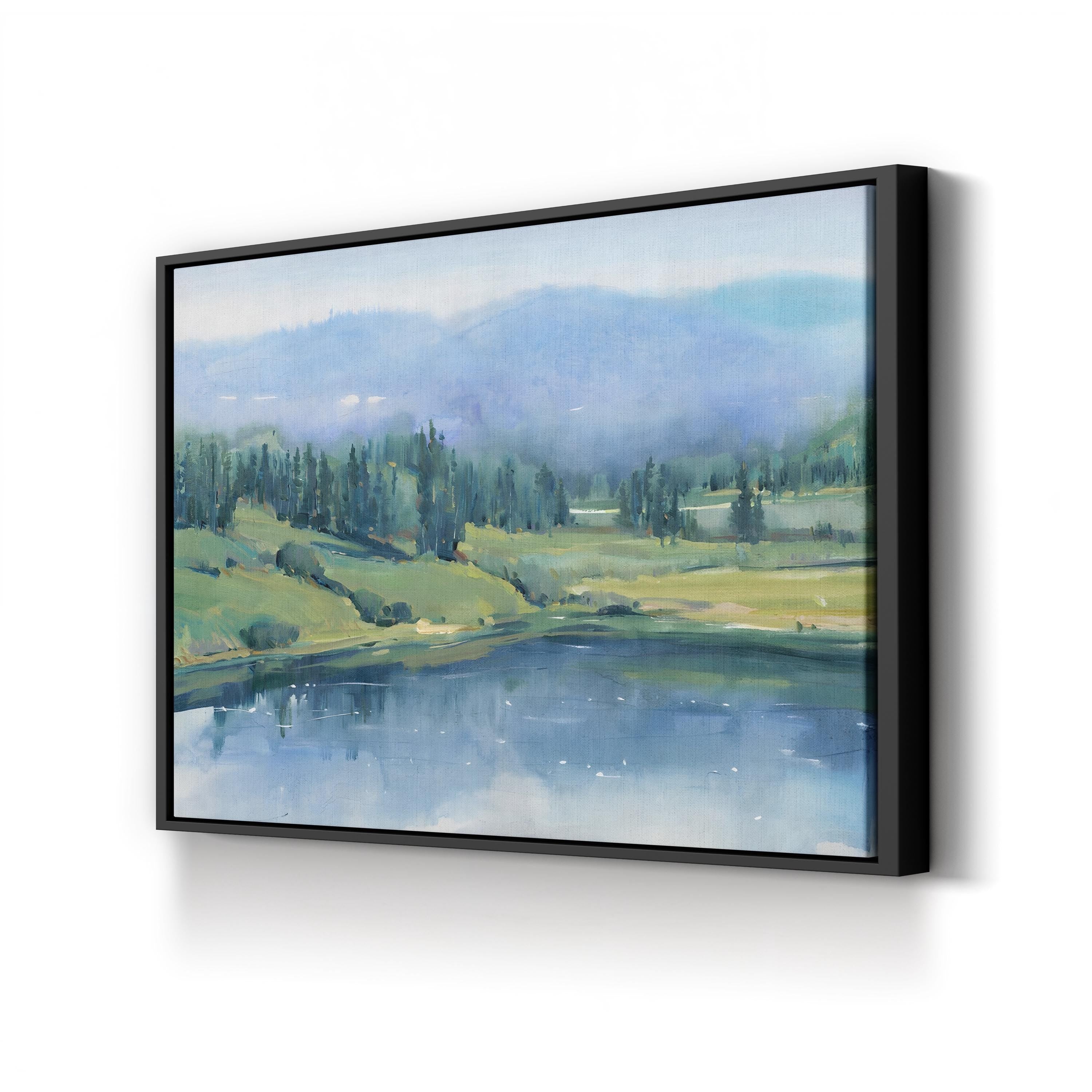 Mountain Lake II – Tim O’Toole Wall Art | Contemporary Landscape Canvas Print