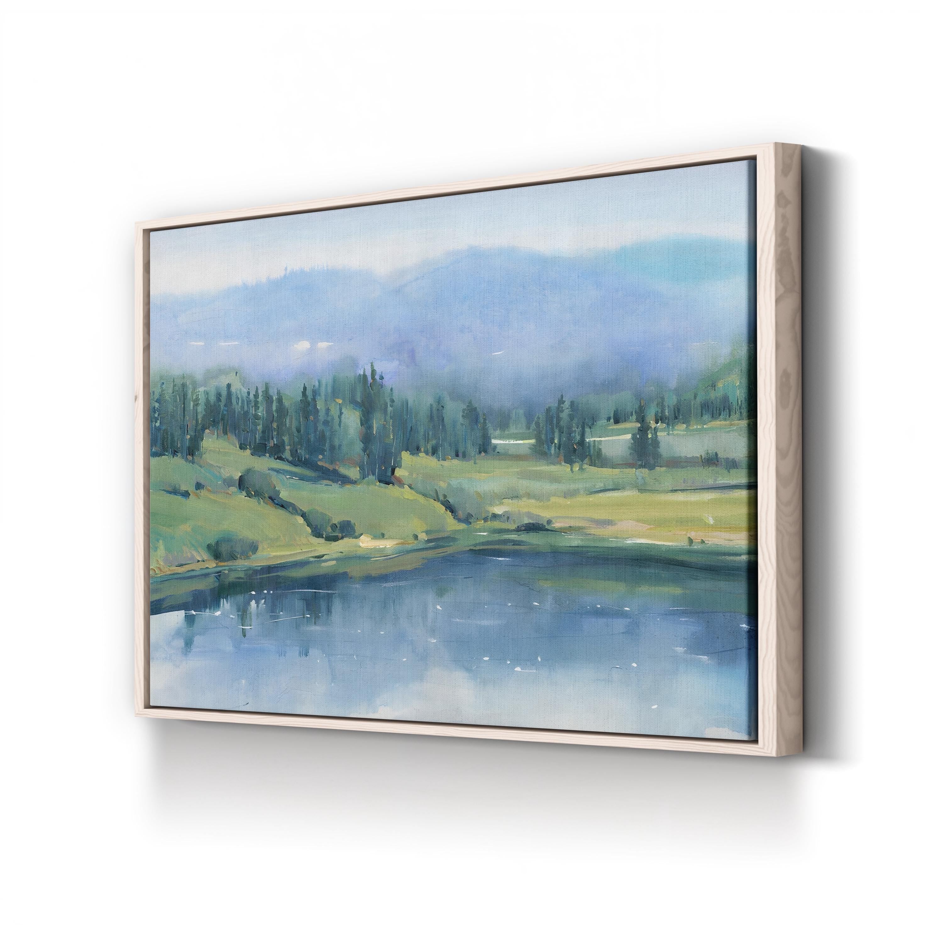 Mountain Lake II – Tim O’Toole Wall Art | Contemporary Landscape Canvas Print