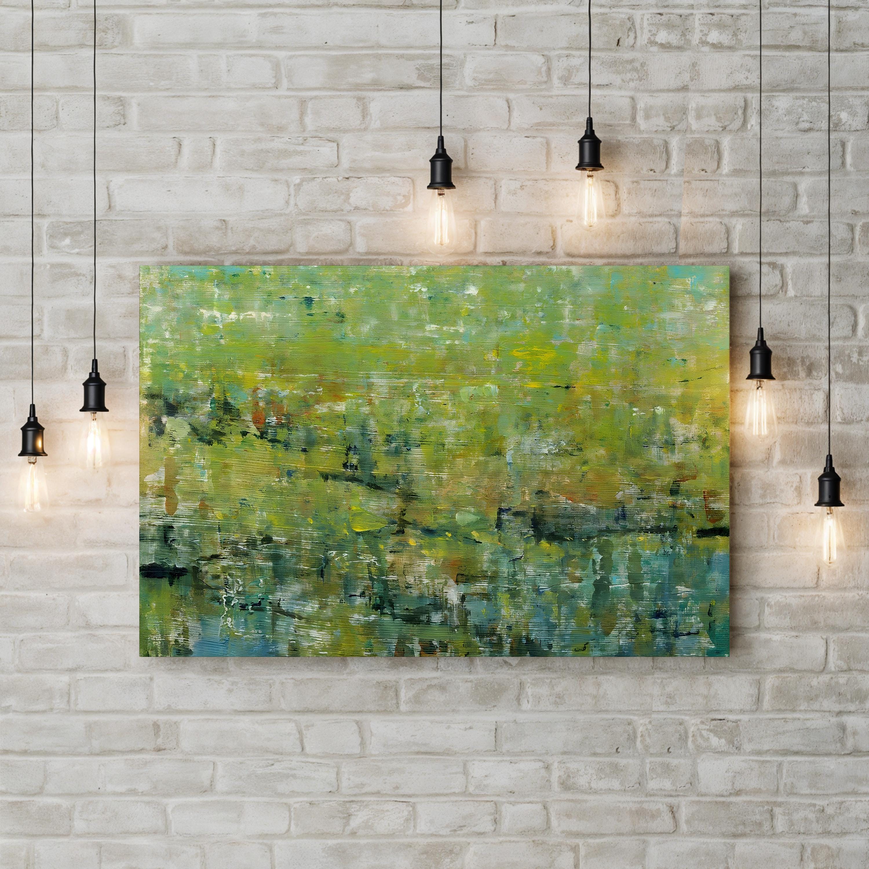 Opulent Field II – Contemporary Abstract Landscape Wall Art by Tim O’Toole