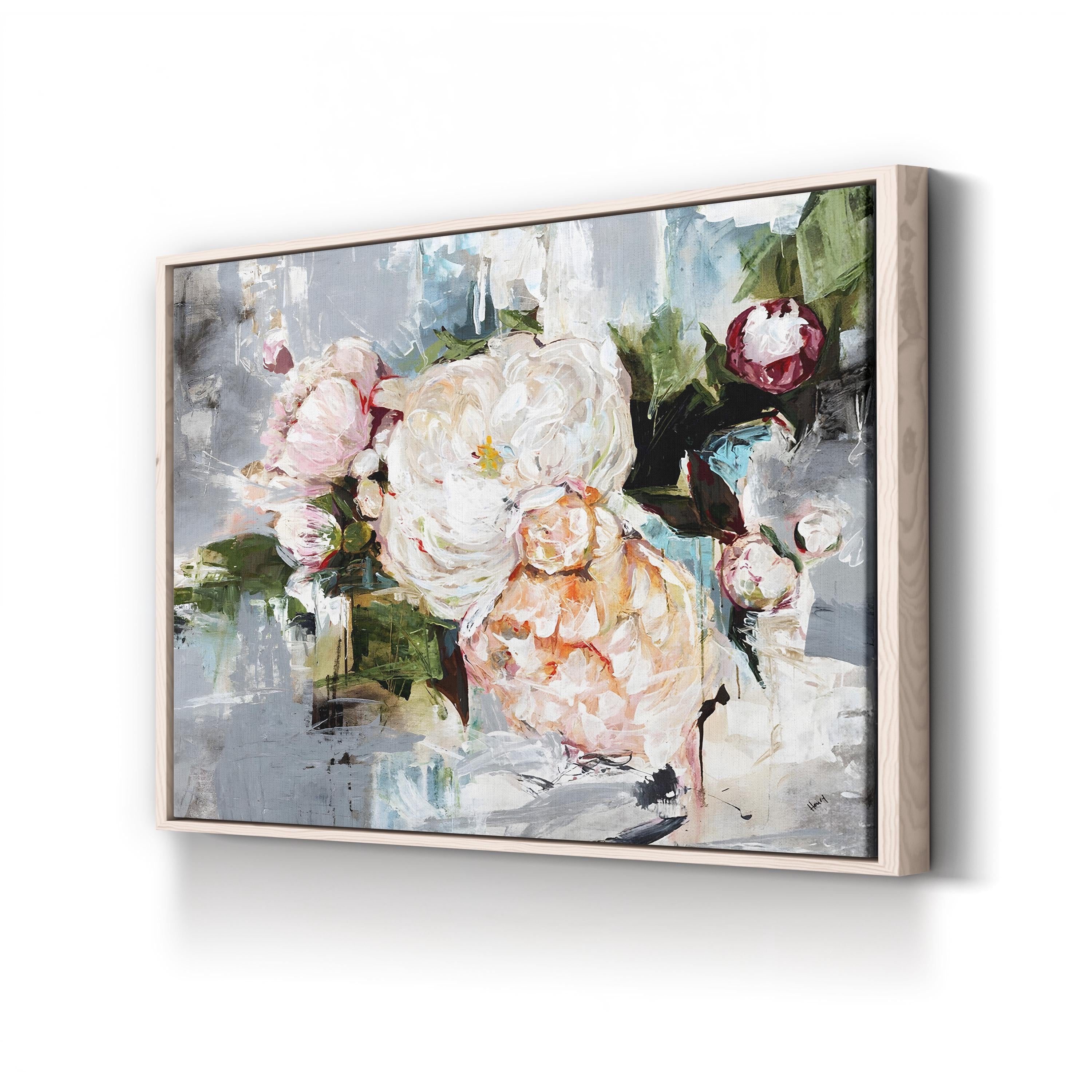 Peony Bloom – Contemporary Floral Wall Art by Alexys Henry