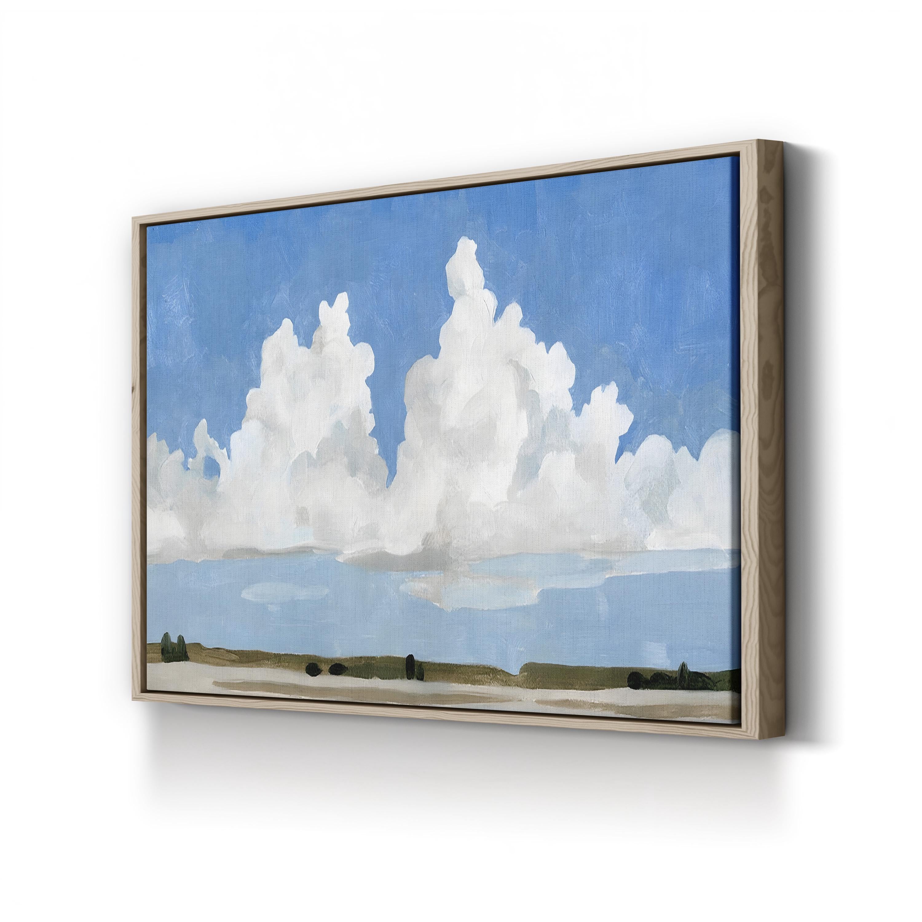 Picnic Landscape II Wall Art – Contemporary Serene Landscape by Emma Caroline