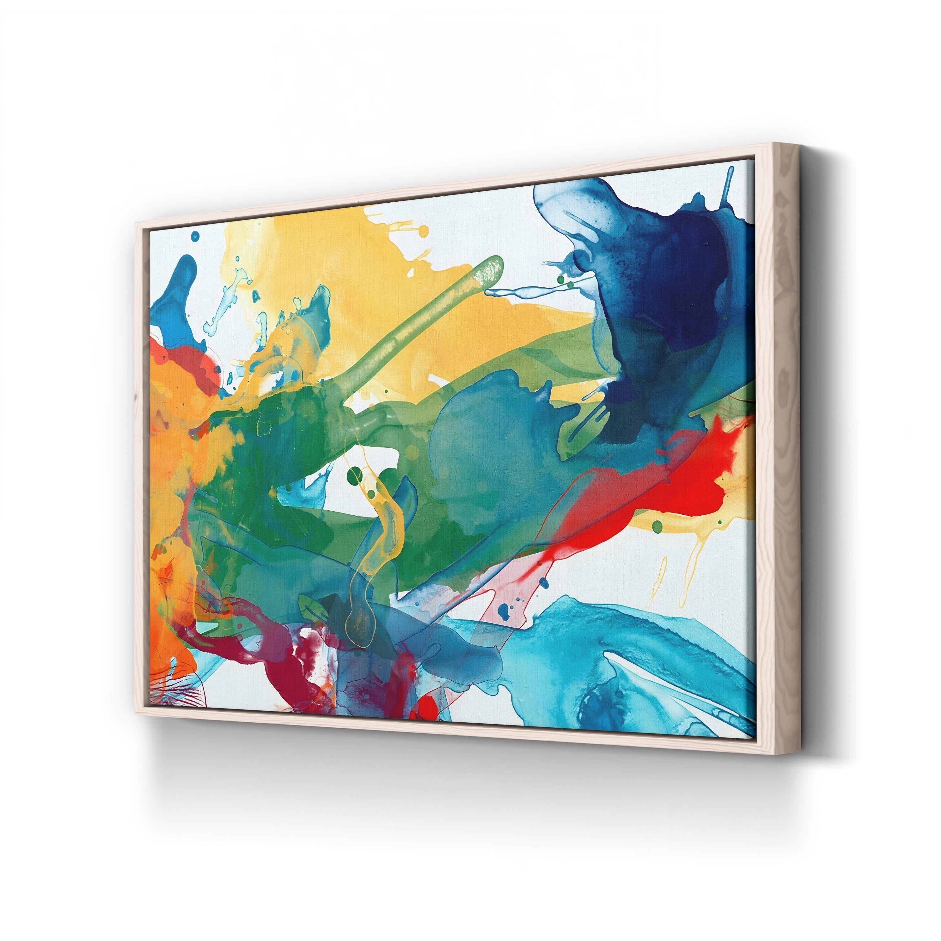 Primary Abstract I Wall Art by June Erica Vess