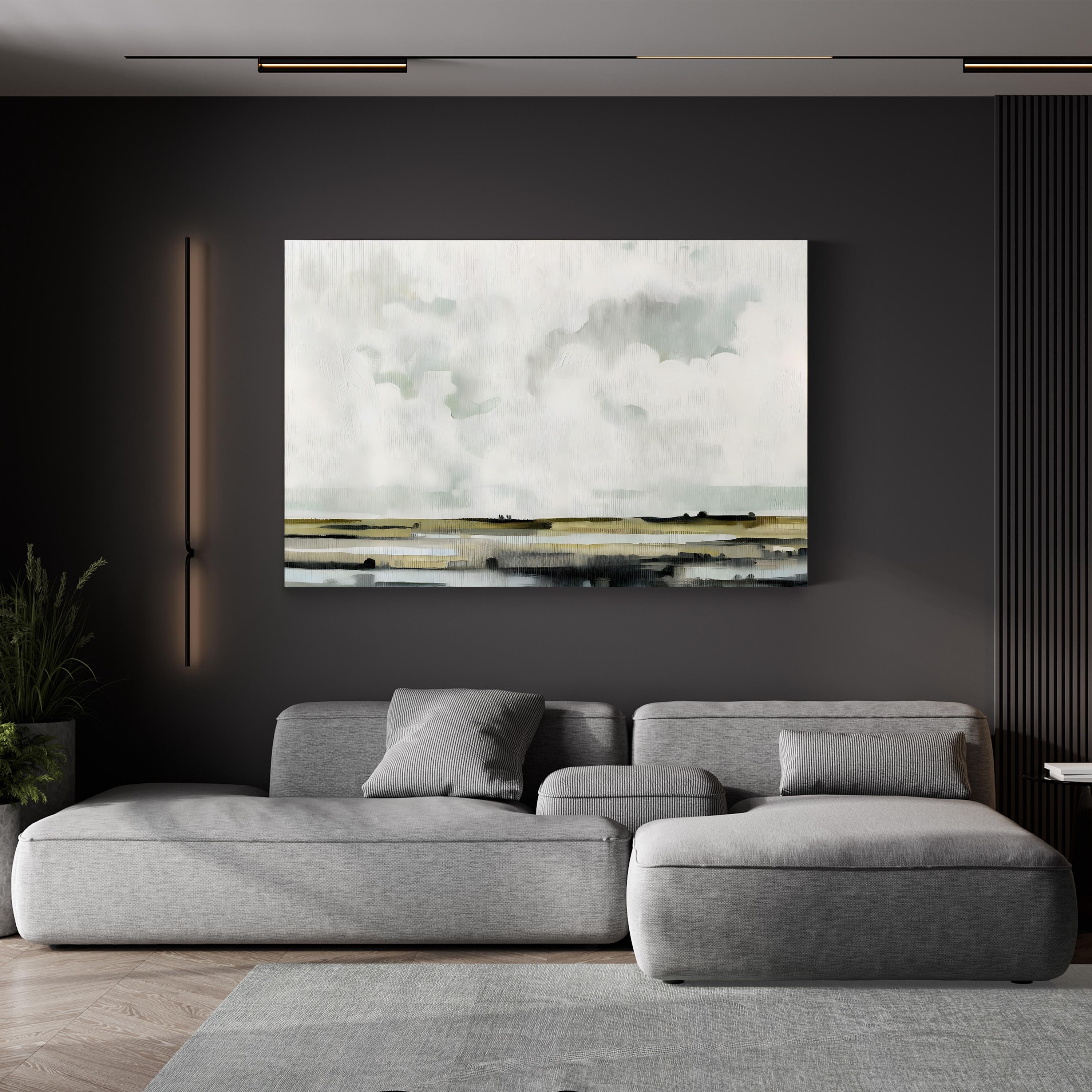 Quiet Moors I Tranquil Coastal Landscape by Emma Caroline