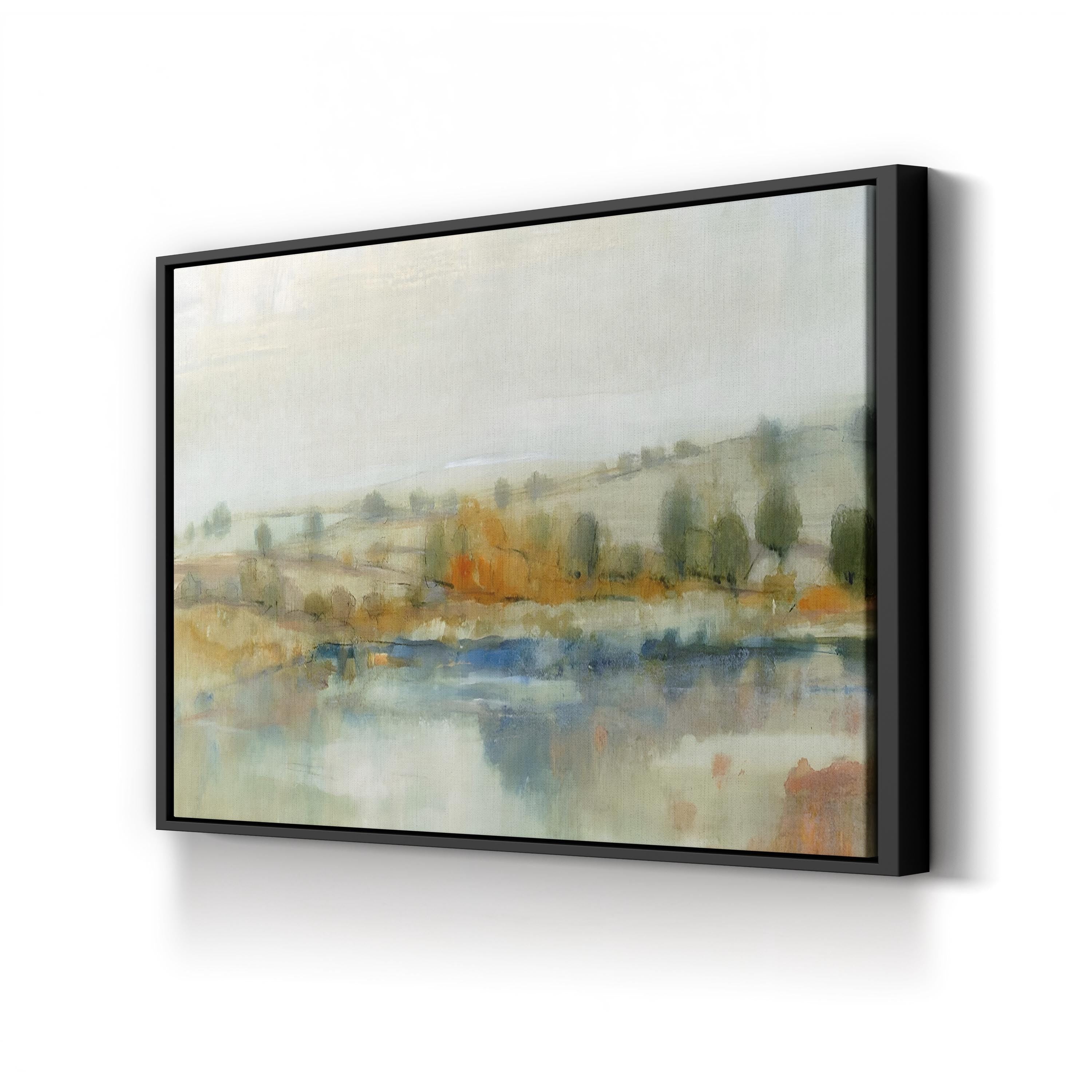 River Bank I Canvas Wall Art by Tim O’Toole – Serene Landscape Print