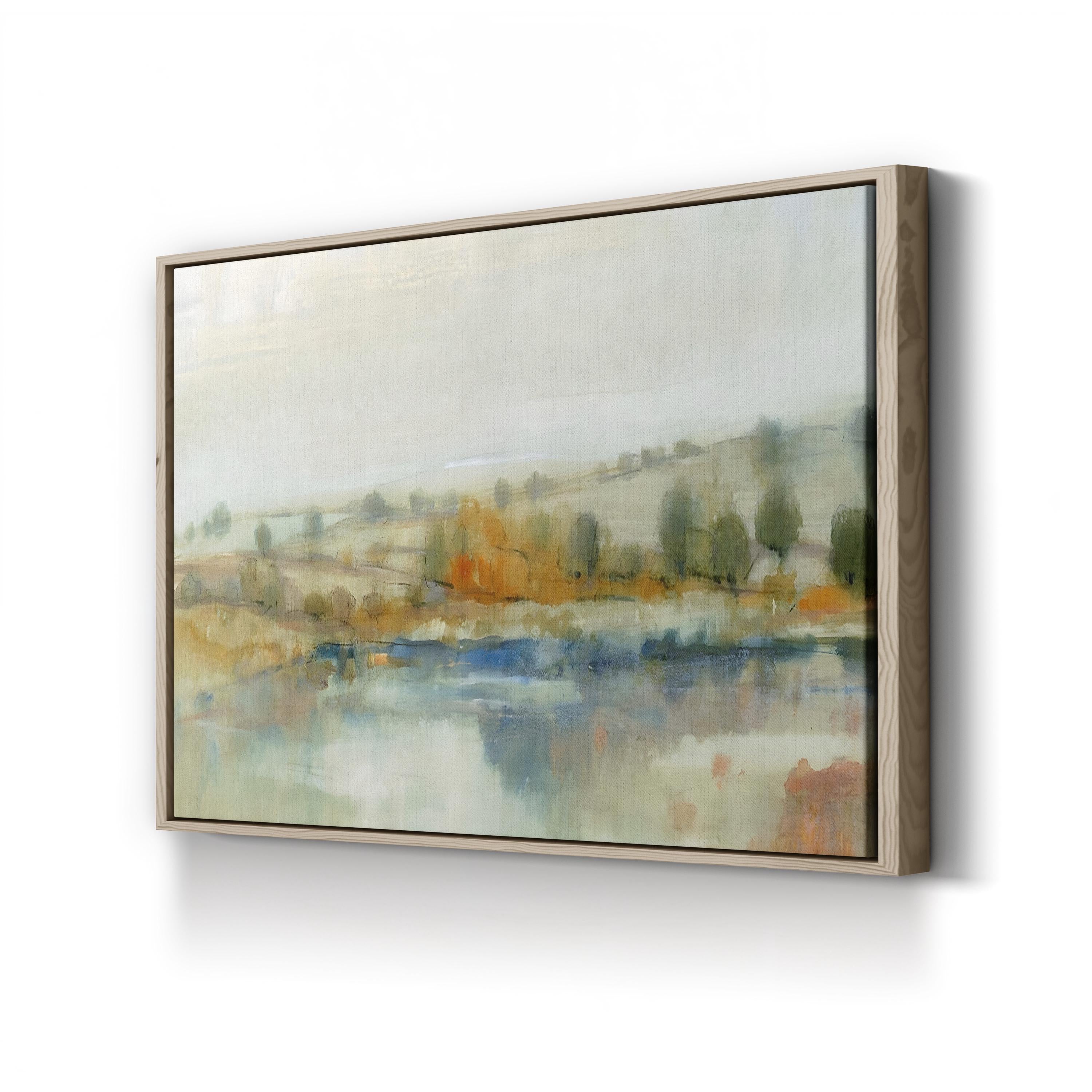 River Bank I Canvas Wall Art by Tim O’Toole – Serene Landscape Print