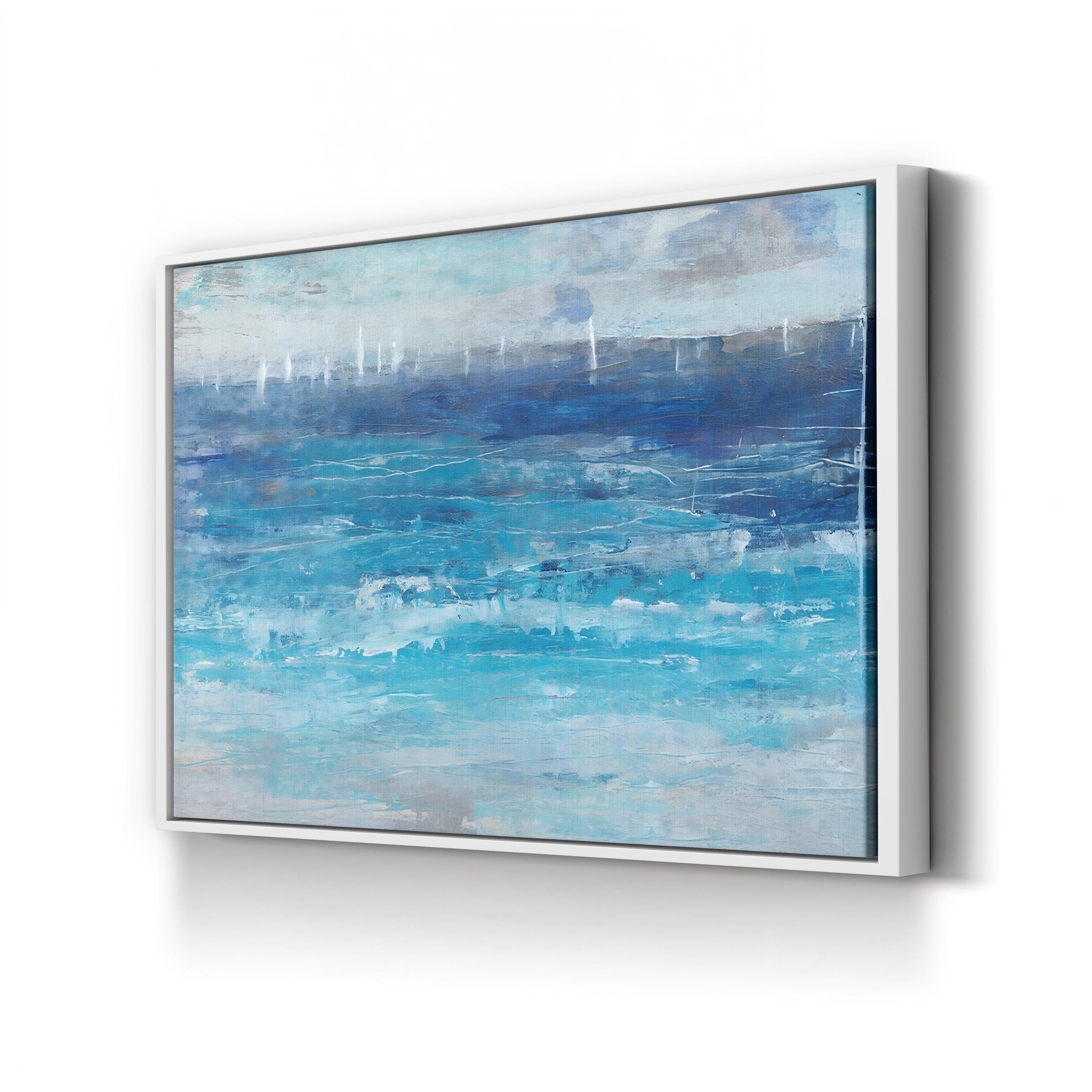 Sailing Afar I – Contemporary Abstract Ocean Wave Wall Art by Tim O’Toole