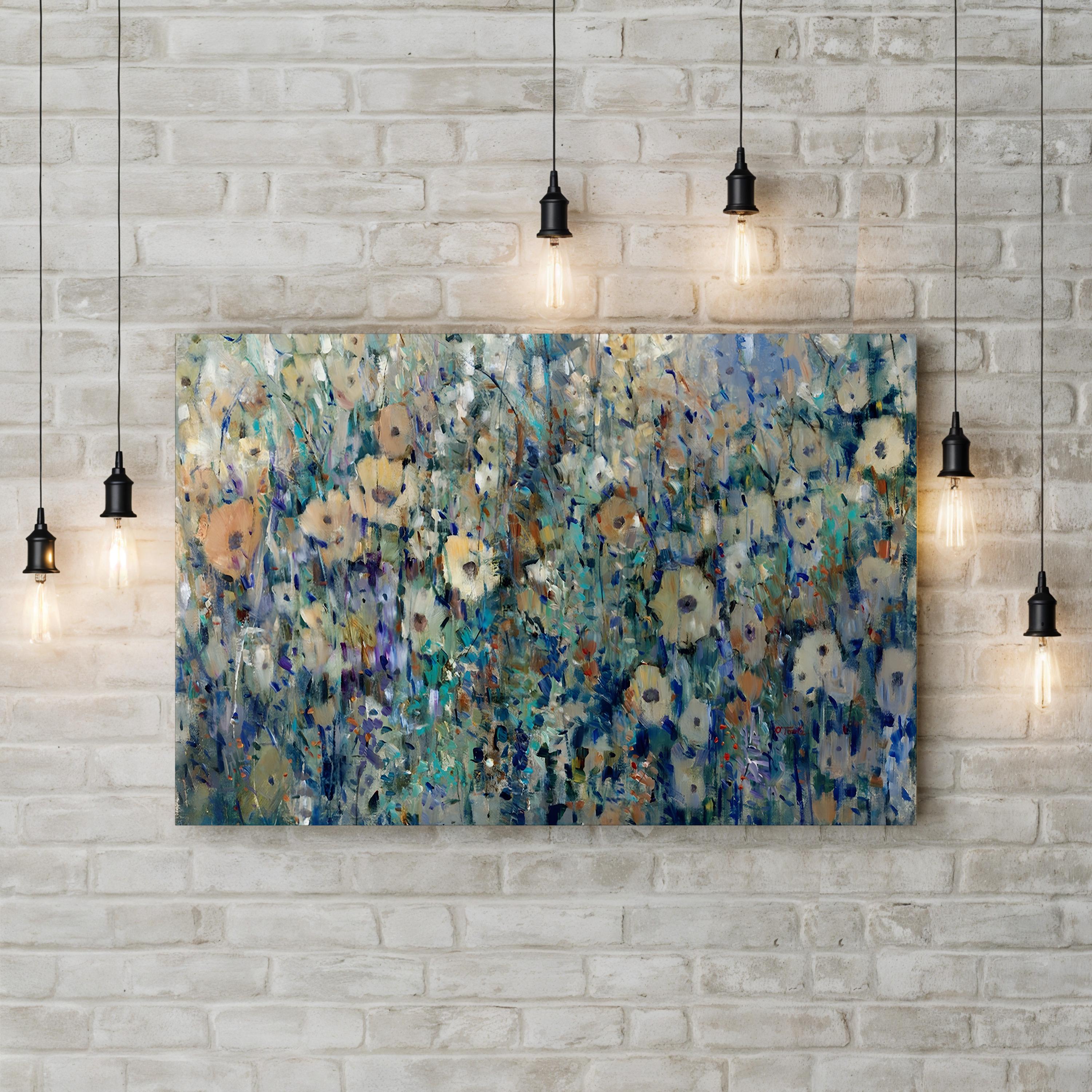 Spring Eternal Wall Art by Tim O’Toole: Contemporary Floral Canvas Print