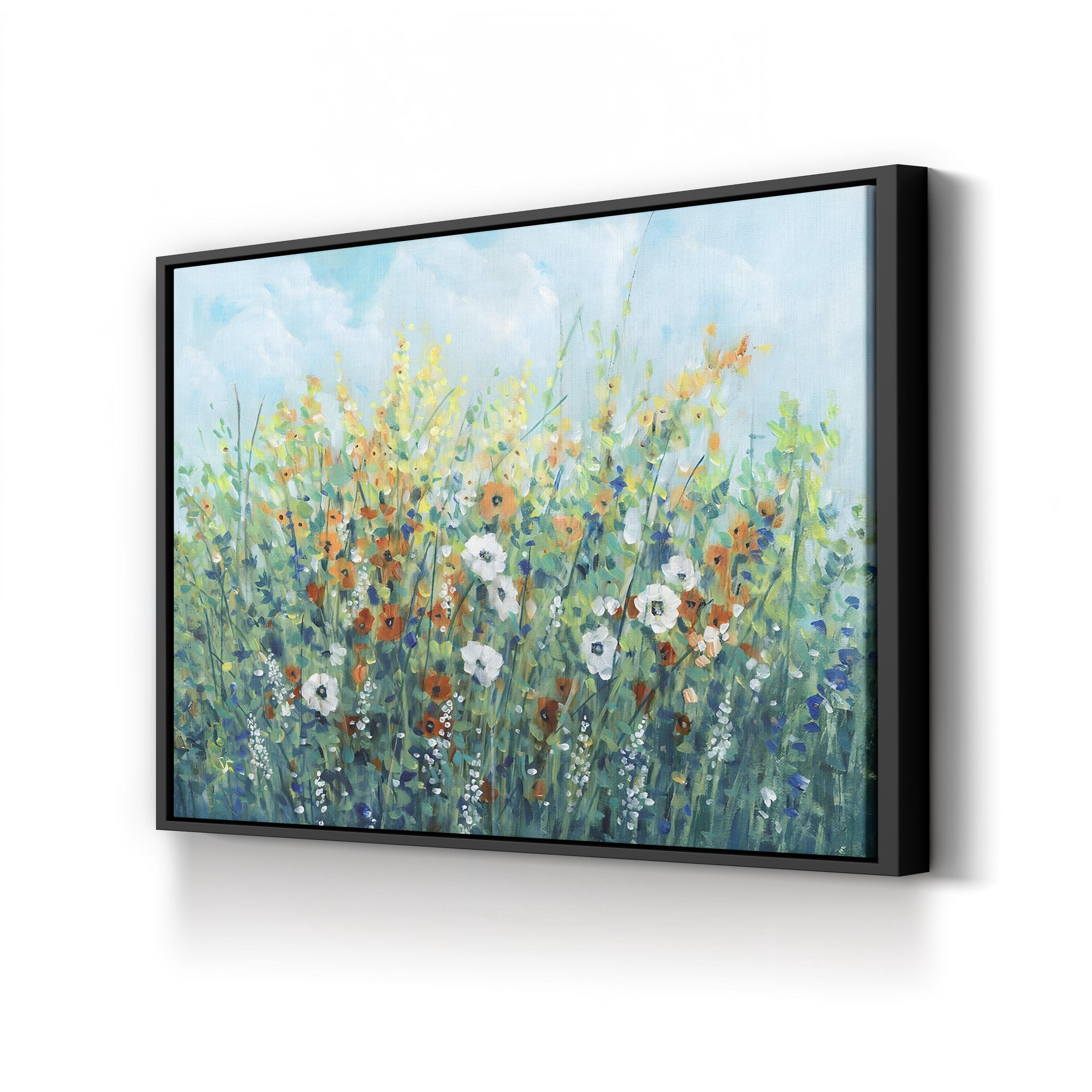 Summer Flowering II Wall Art by Tim O’Toole – Contemporary Floral Canvas Print
