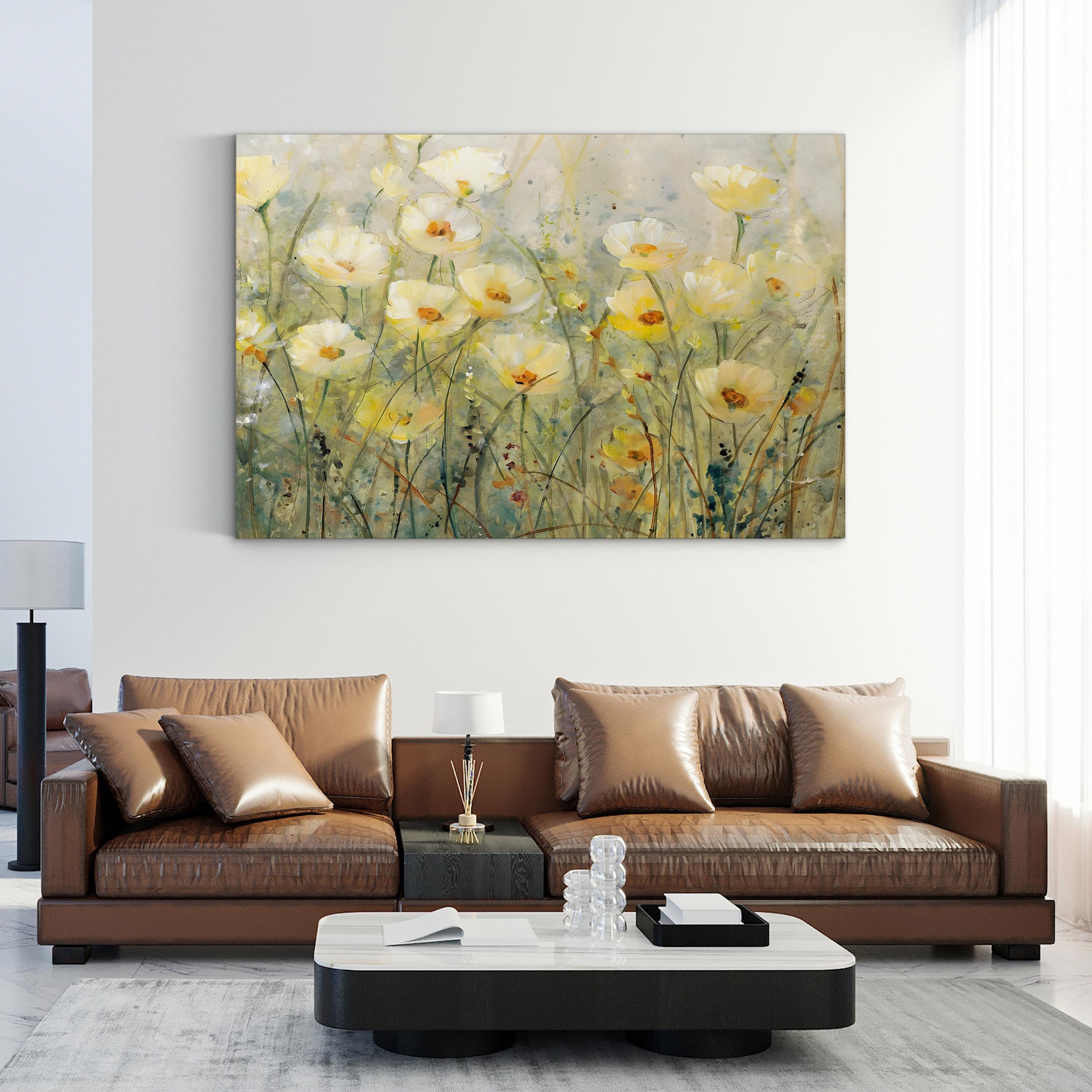Summer in Bloom I Wall Art by Tim O’Toole – Contemporary Floral Canvas Print
