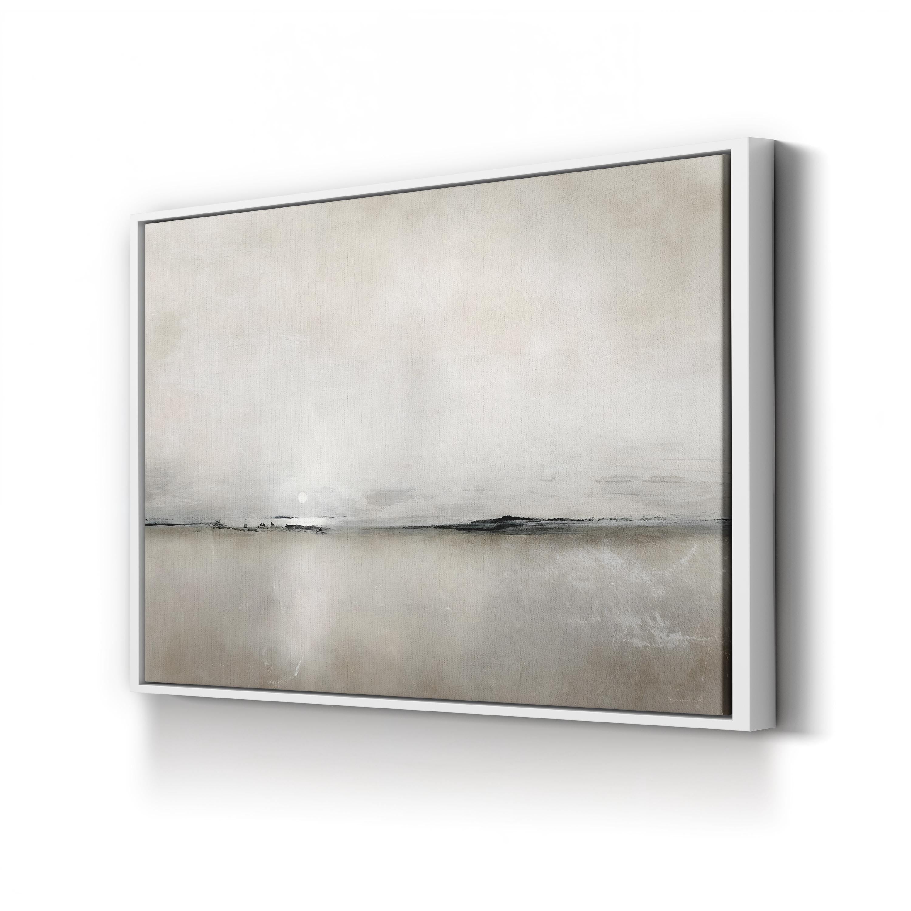 Sunlight Bay | Contemporary Minimalist Coastal Landscape Wall Art by Dan Hobday