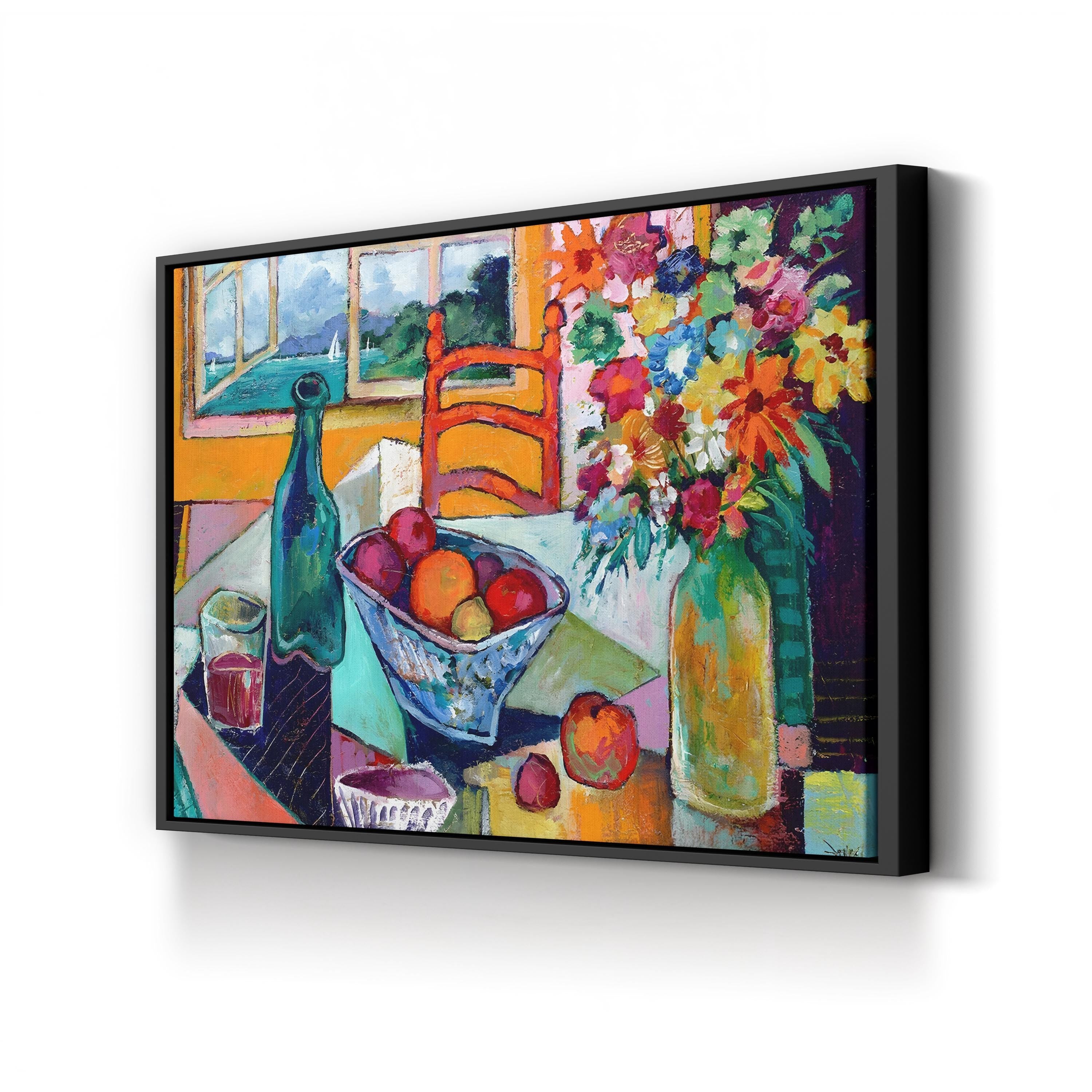 Swift Undercurrent Wall Art | Contemporary Abstract Ink Composition