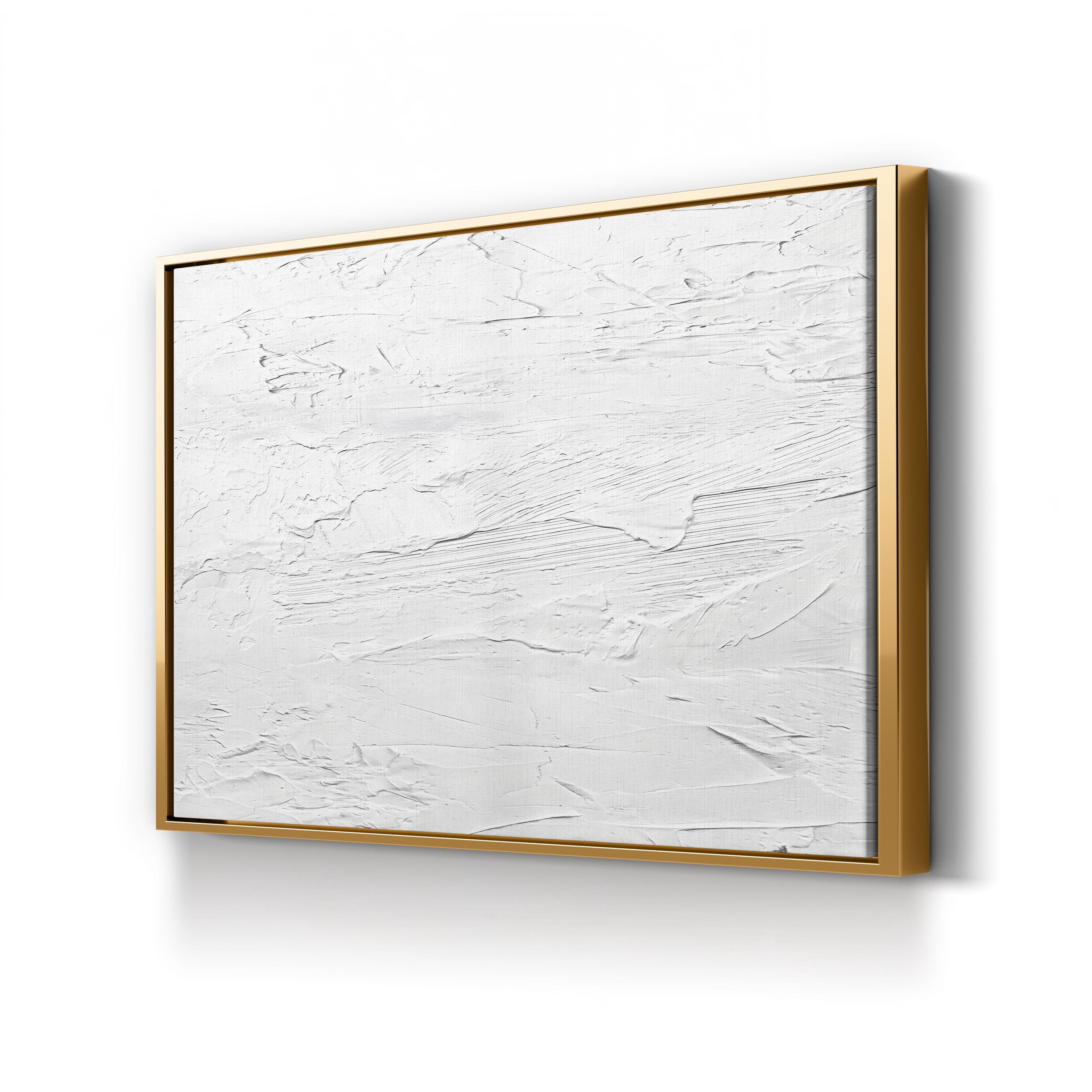 Textured on White II Wall Art — Sofia Gordon Minimalist Abstract Canvas