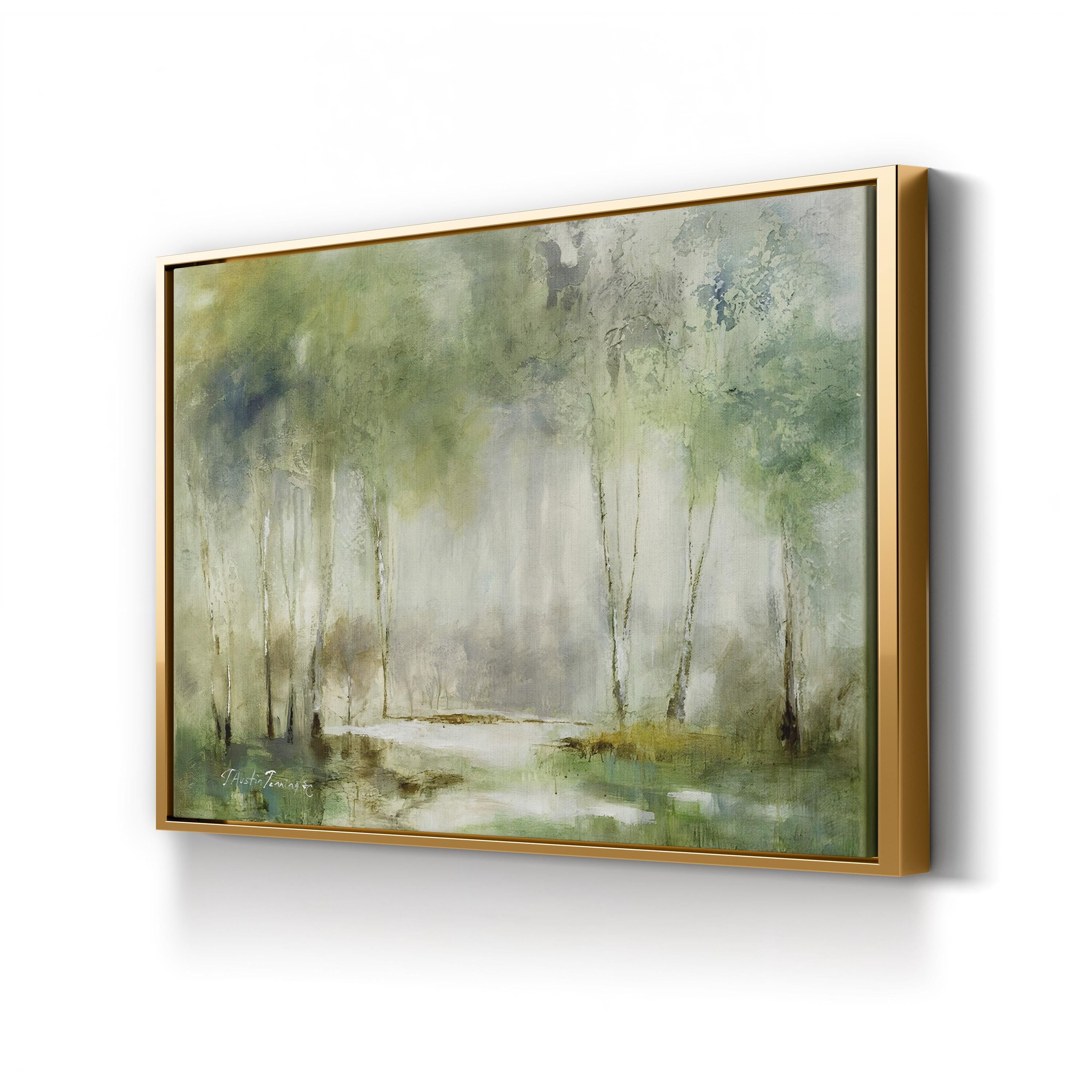The Quiet Life Abstract Forest Landscape by J. Austin Jennings