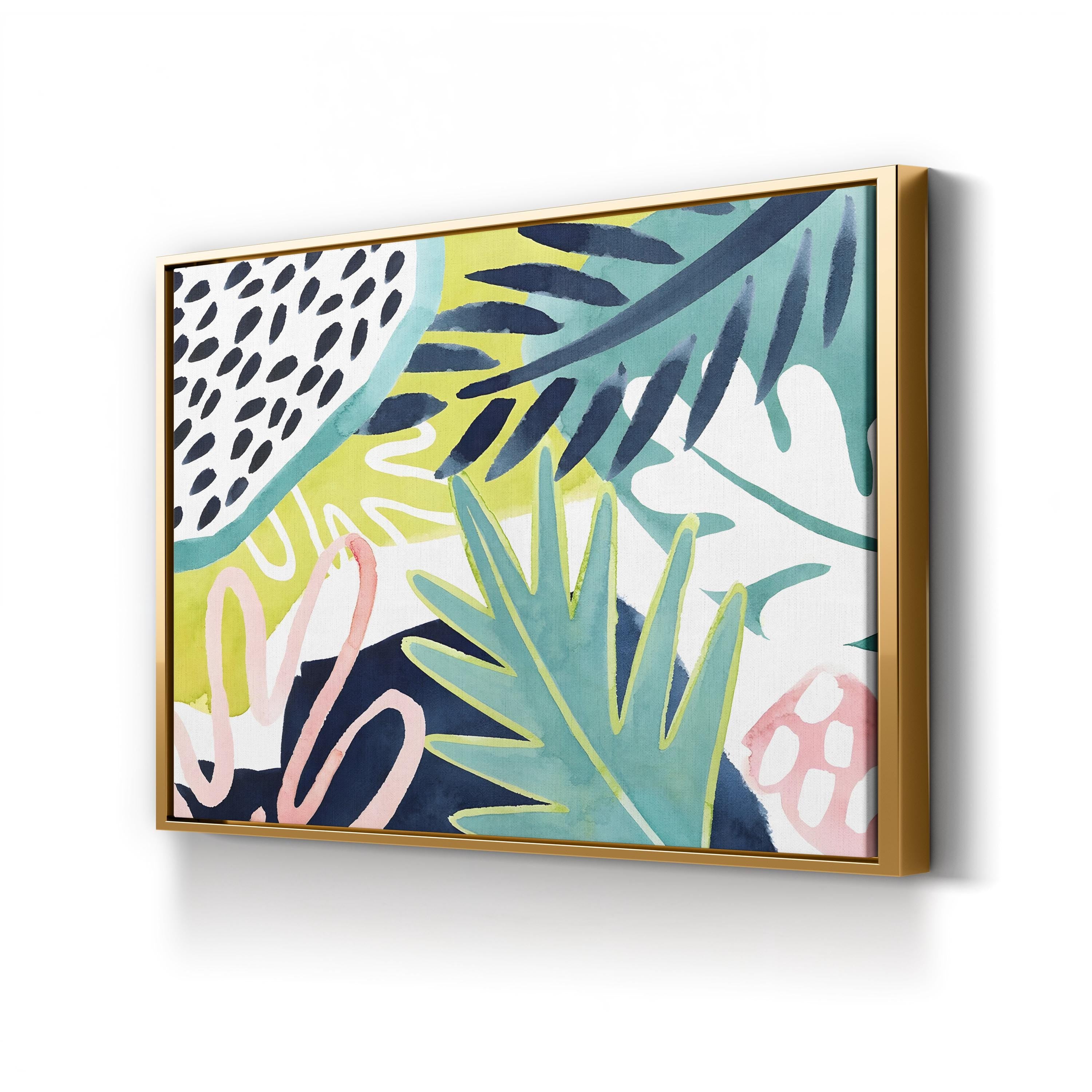 Tropical Palm Leafs Salve I by Grace Popp