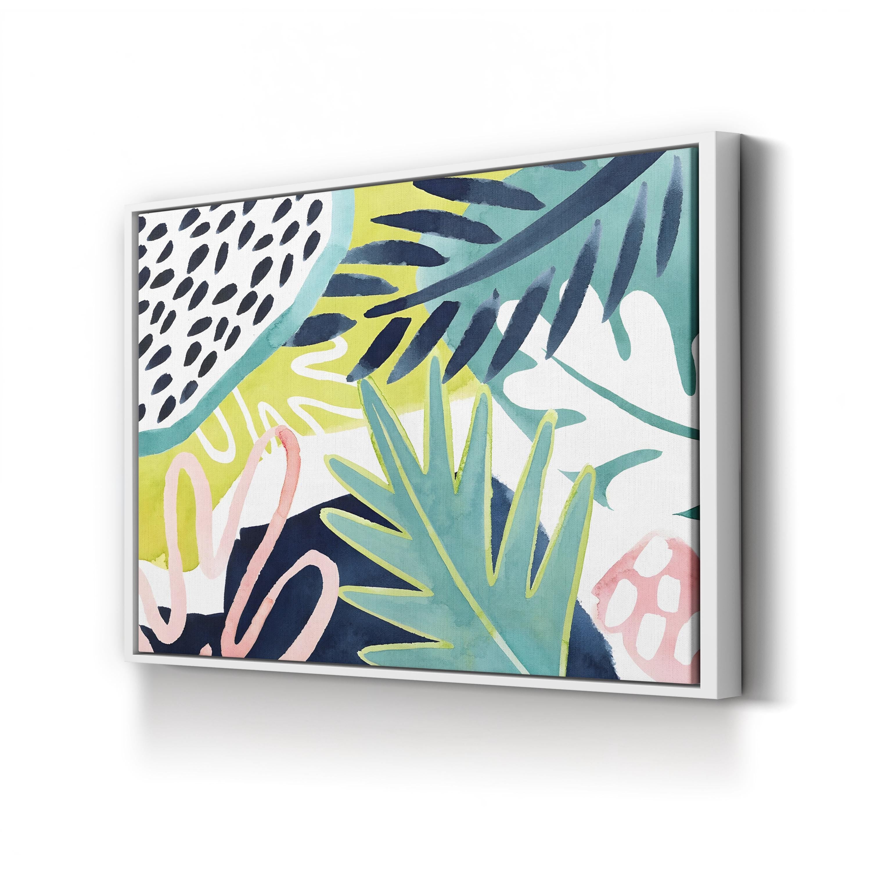 Tropical Palm Leafs Salve I by Grace Popp