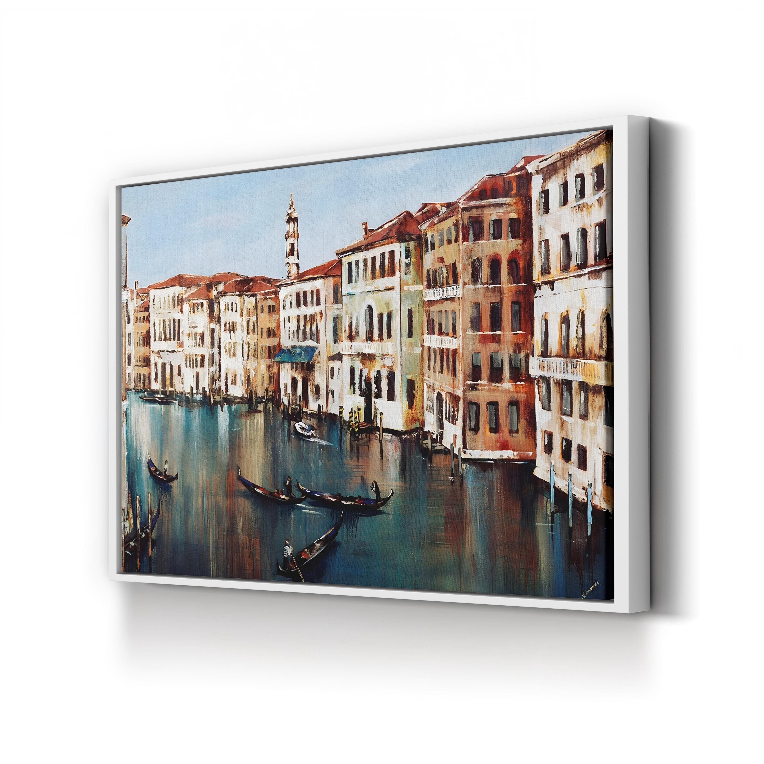 Grand Canal Cityscape in Venice, Italy during Spring by Sydney Edmunds